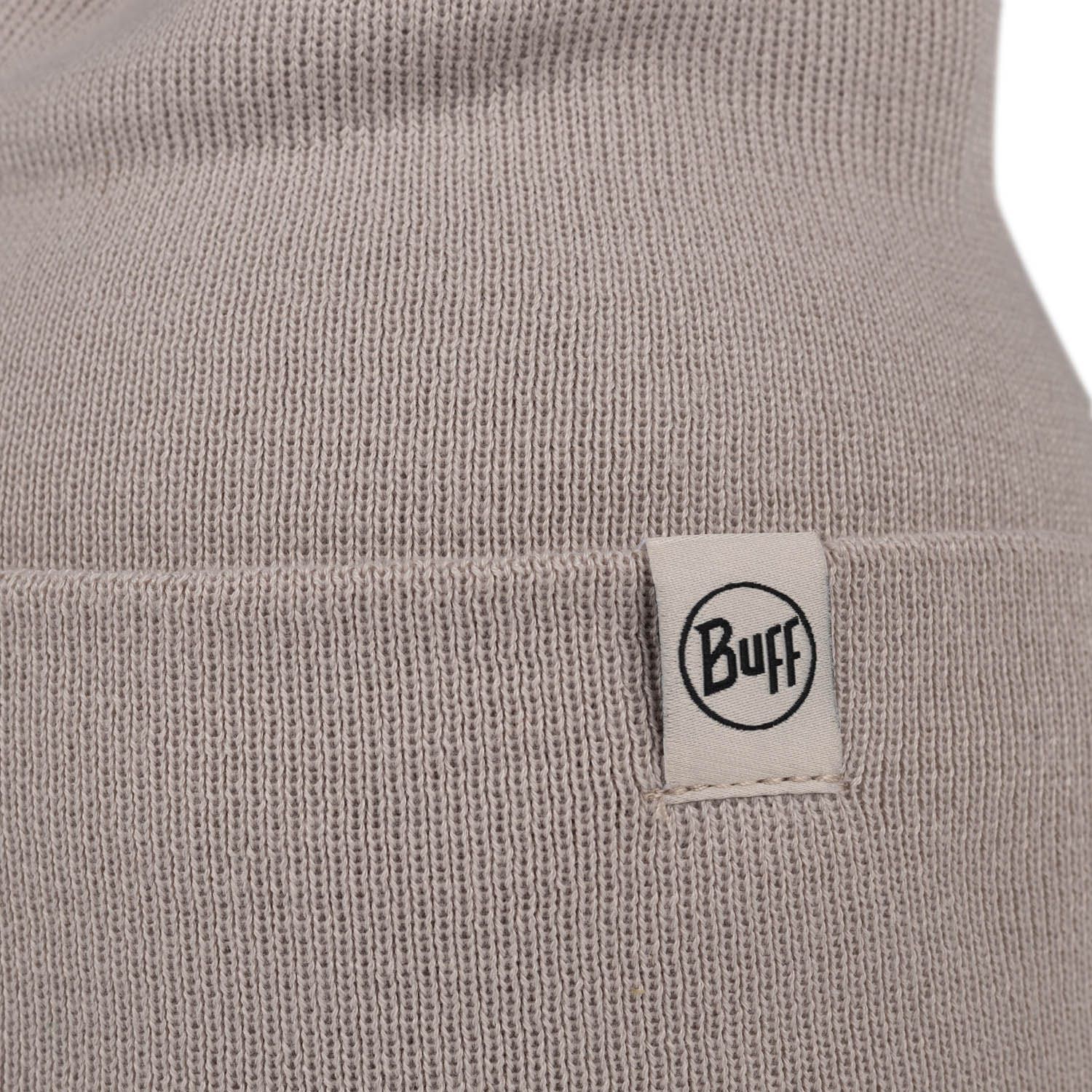 Buff Gebreide Beanie Lilon