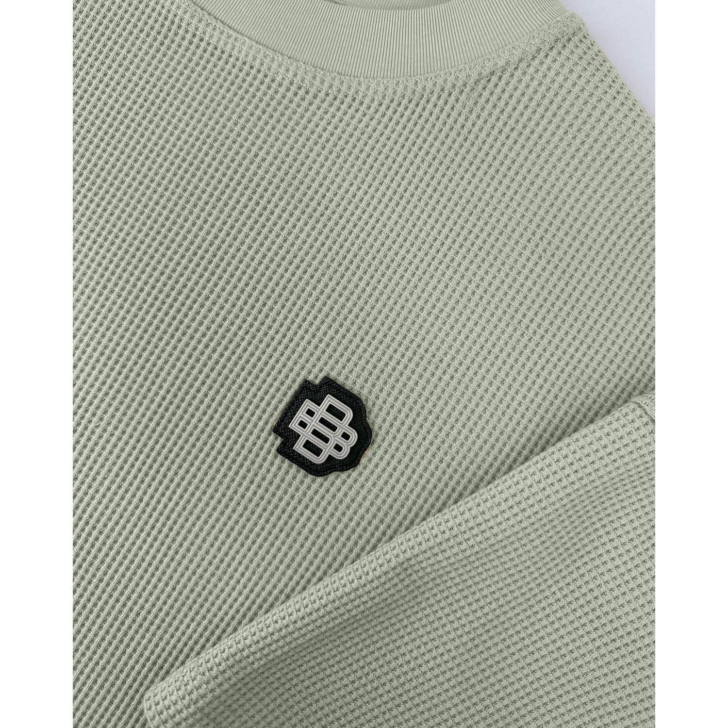 Black Bananas Monogram Waffle T-Shirt 