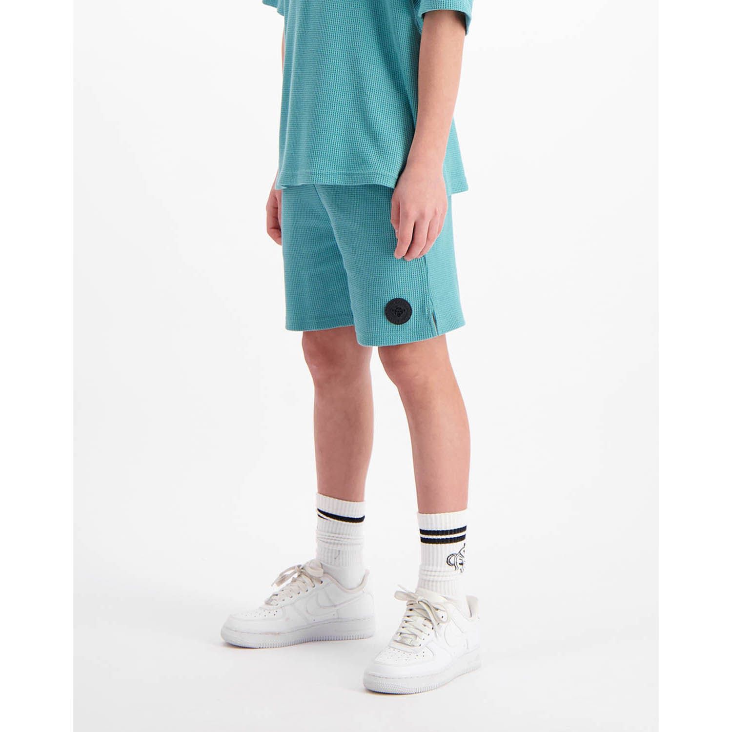 Black Bananas Monogram Waffle Shorts