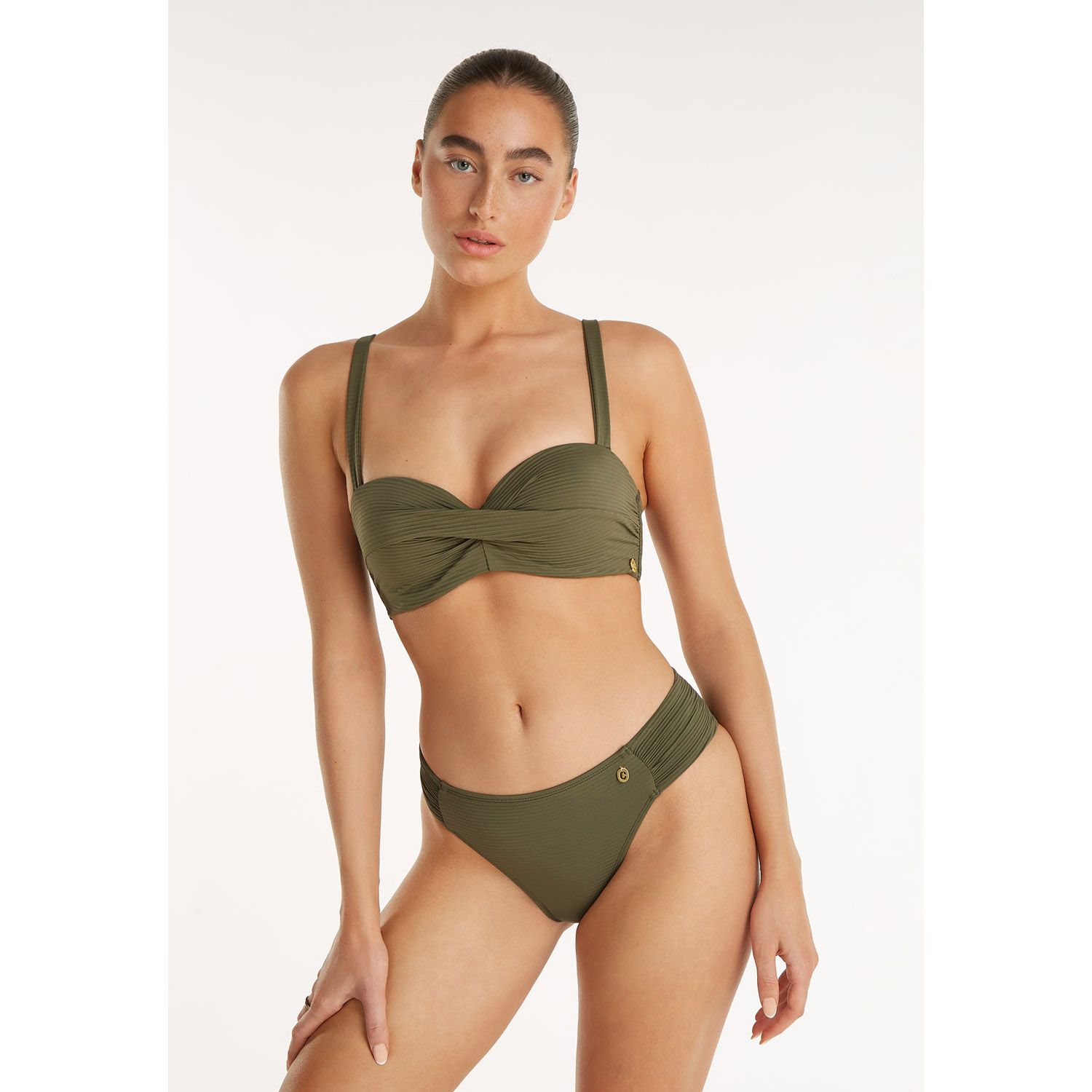 Ten Cate Beach Bikini Top Twisted Padded Wired