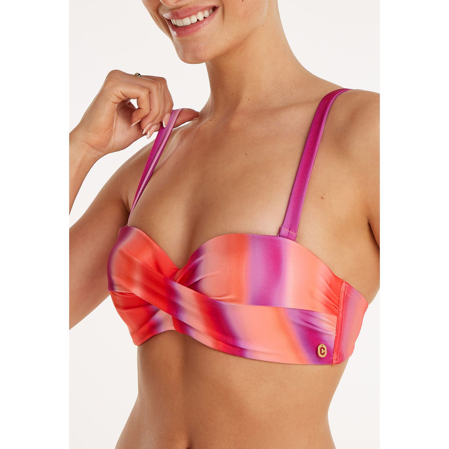 Ten Cate Beach Bikini Top Multiway Padded Wired