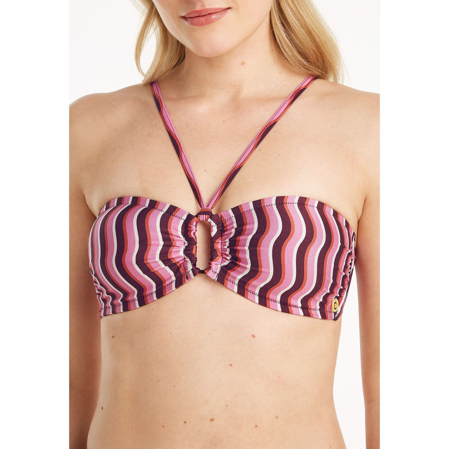 Ten Cate Beach Bikini Top Bandeau Ring Padded