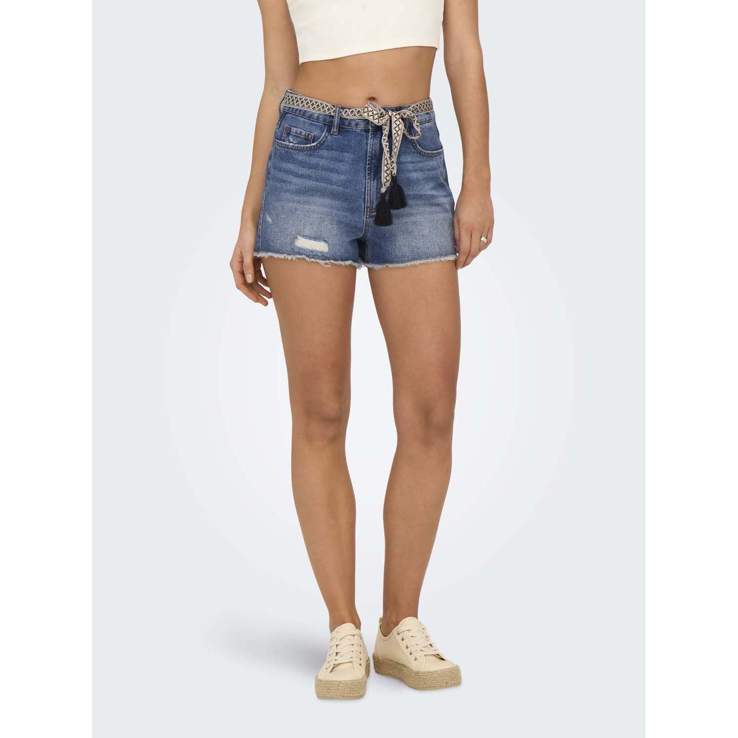 Jacqueline De Yong Beate Denim Shorts