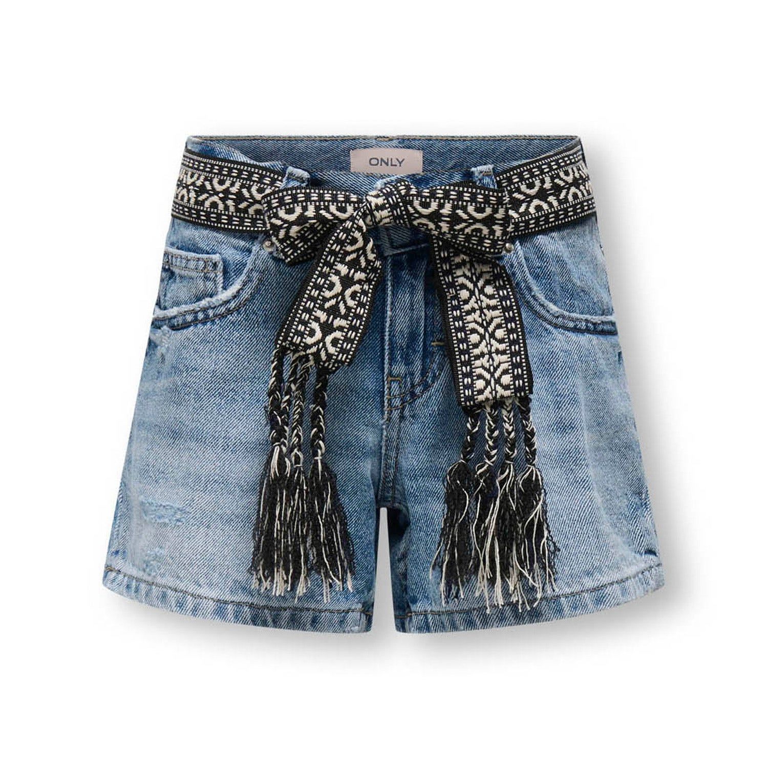 ONLY Kids Ella Wide Denim Shorts