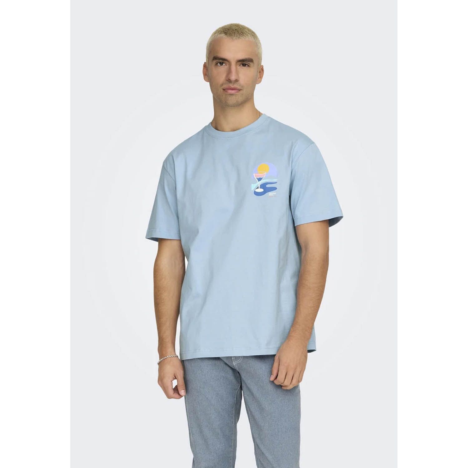 ONLY & Sons Palm Days Print