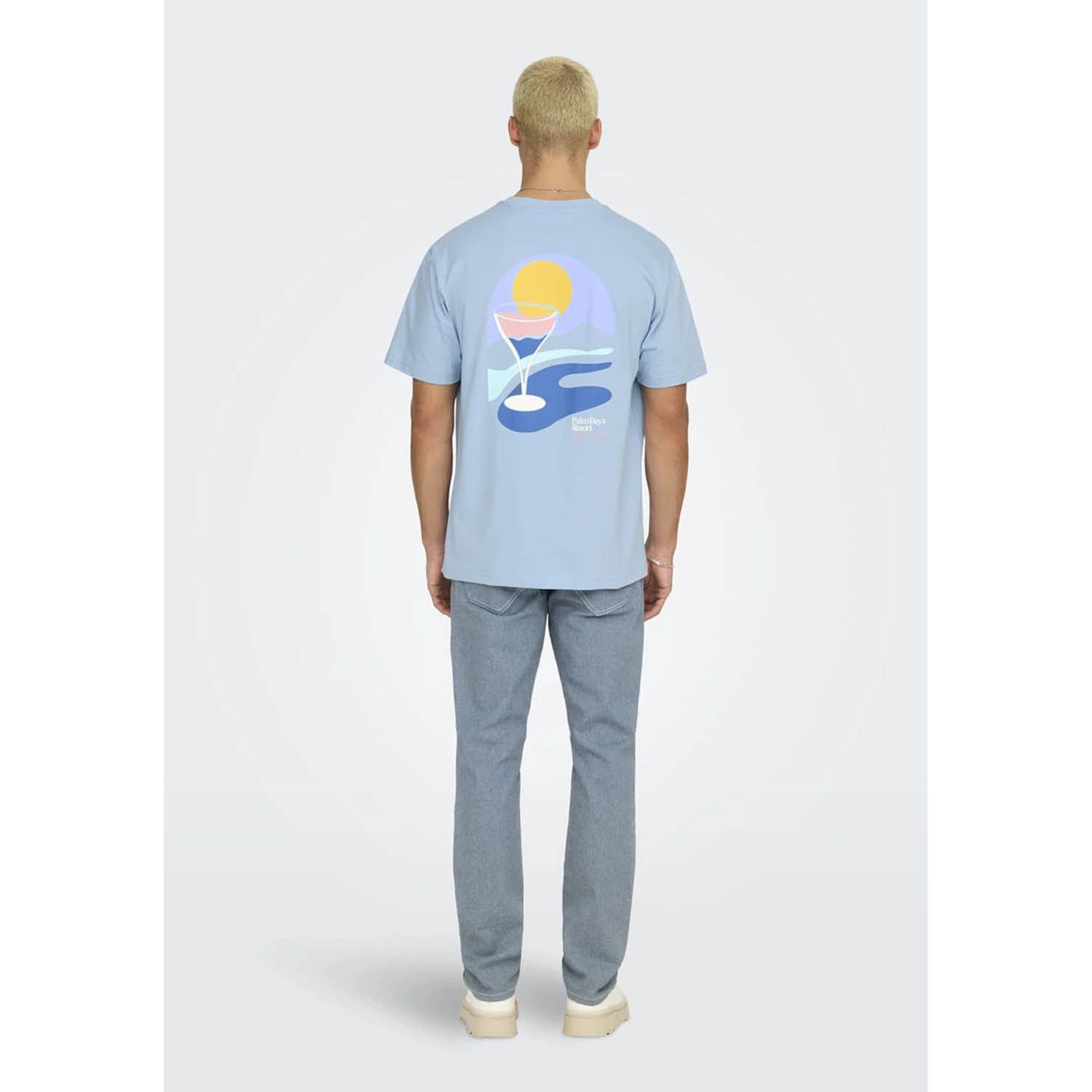 ONLY & Sons Palm Days Print