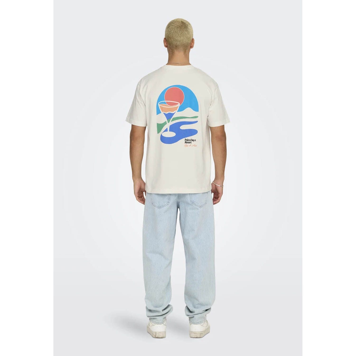 ONLY & Sons Palm Days Print