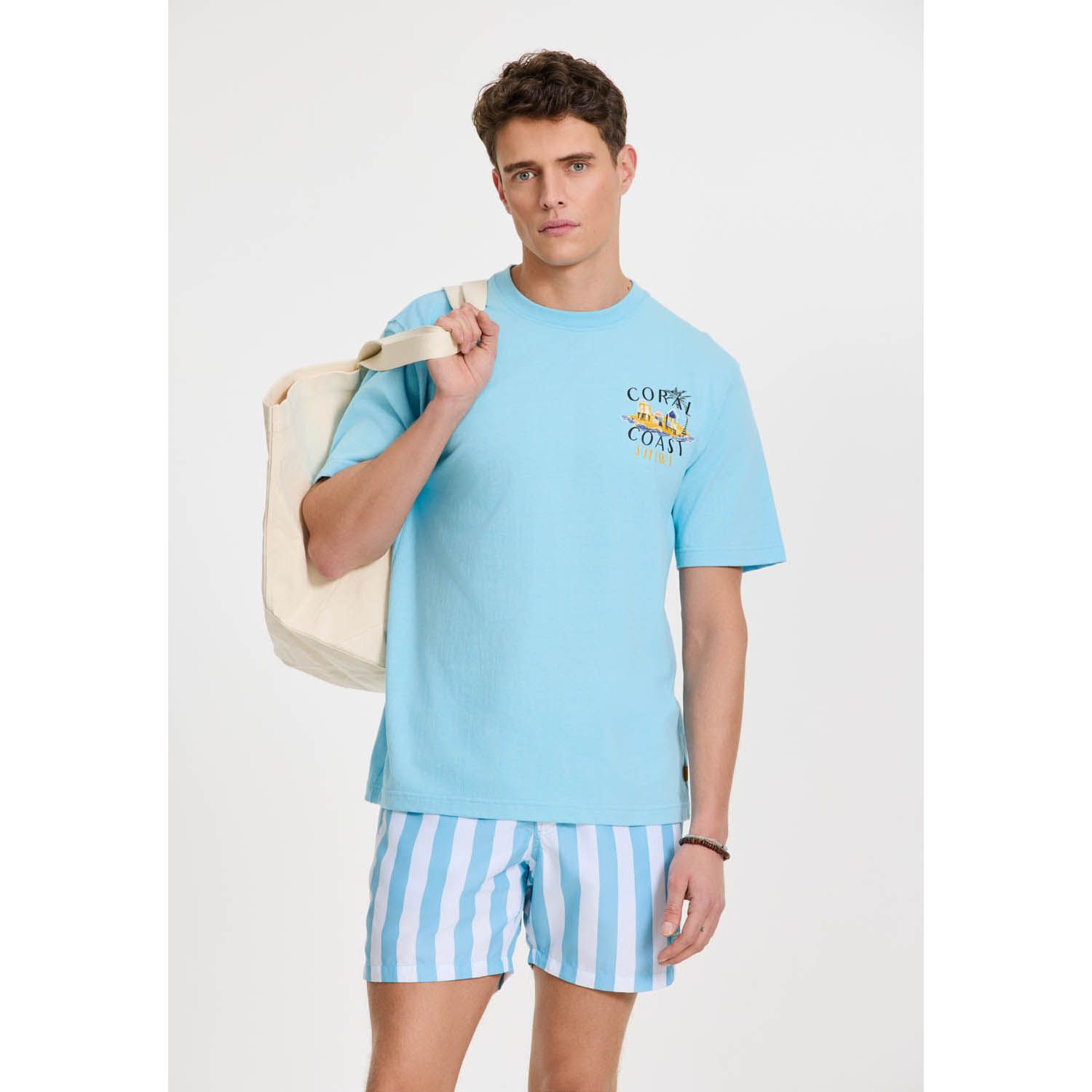 Shiwi Broad Stripe Swim Short