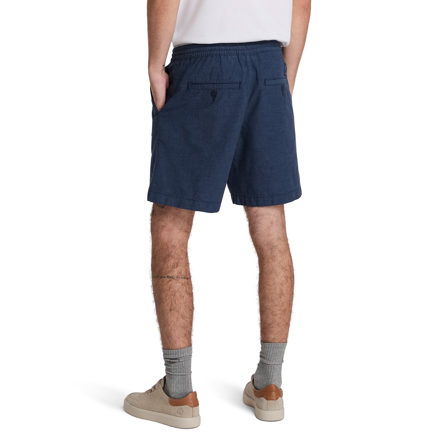 Timberland Katoen Linnen Short