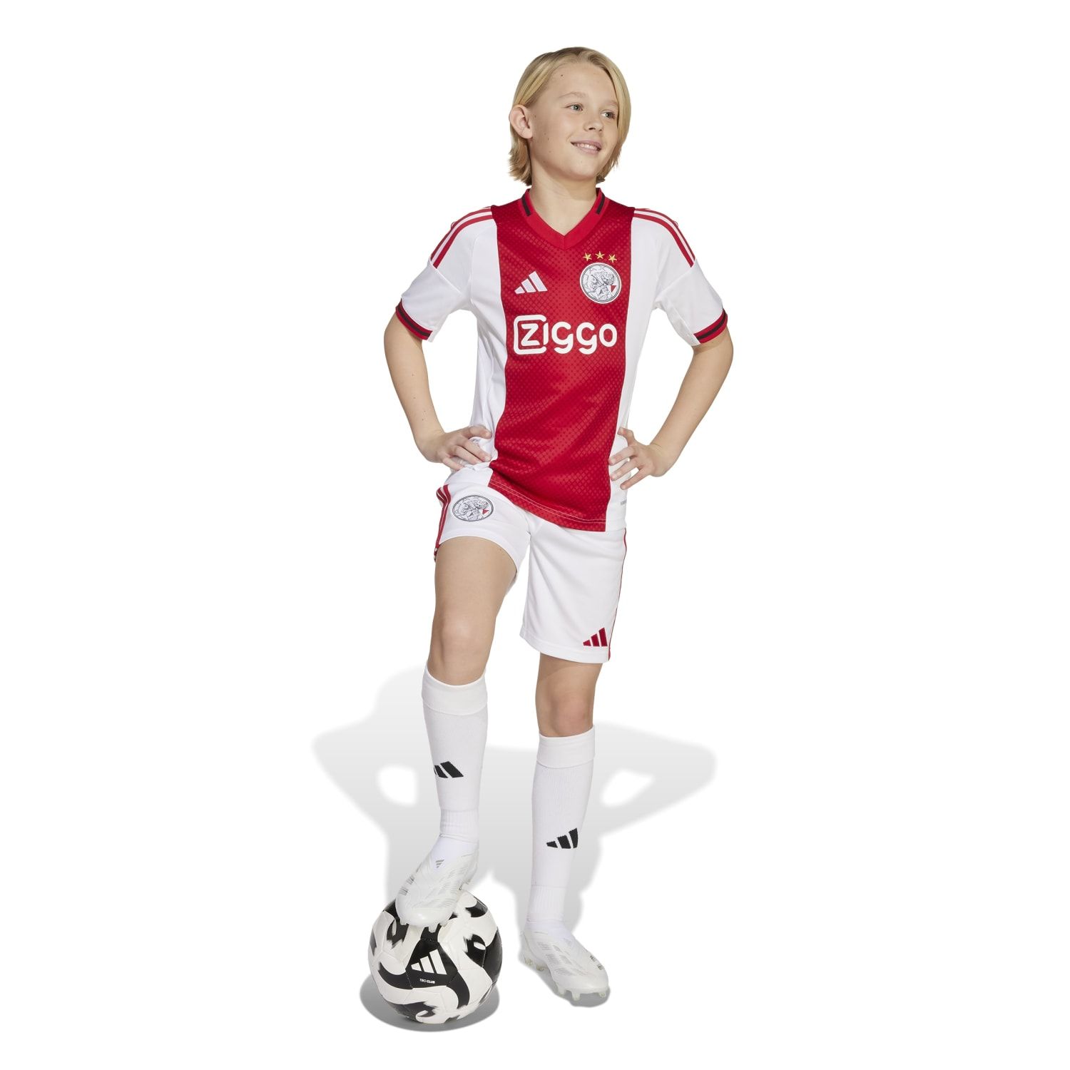 adidas Ajax 25/26 Thuisshort Kids