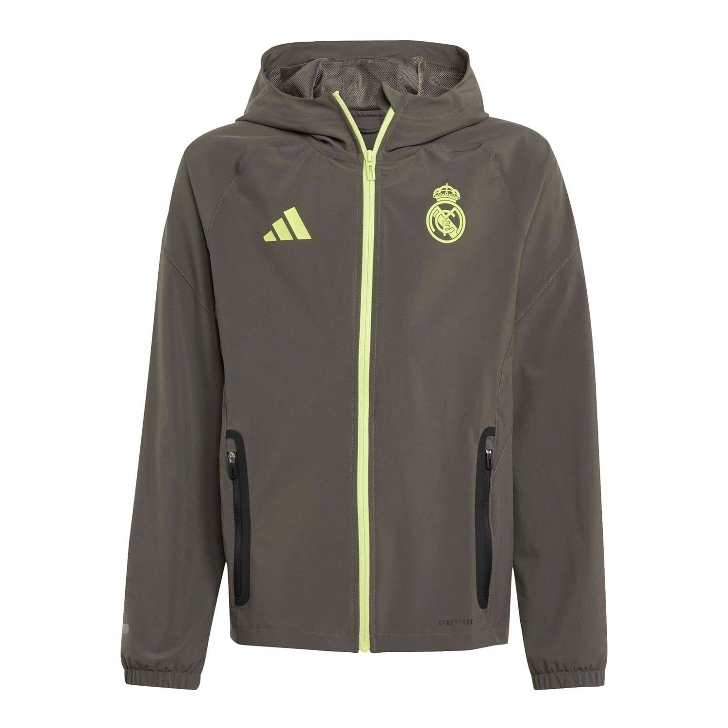 adidas Real Madrid Tiro 25 Competition Vis Tech Reisjack Kids