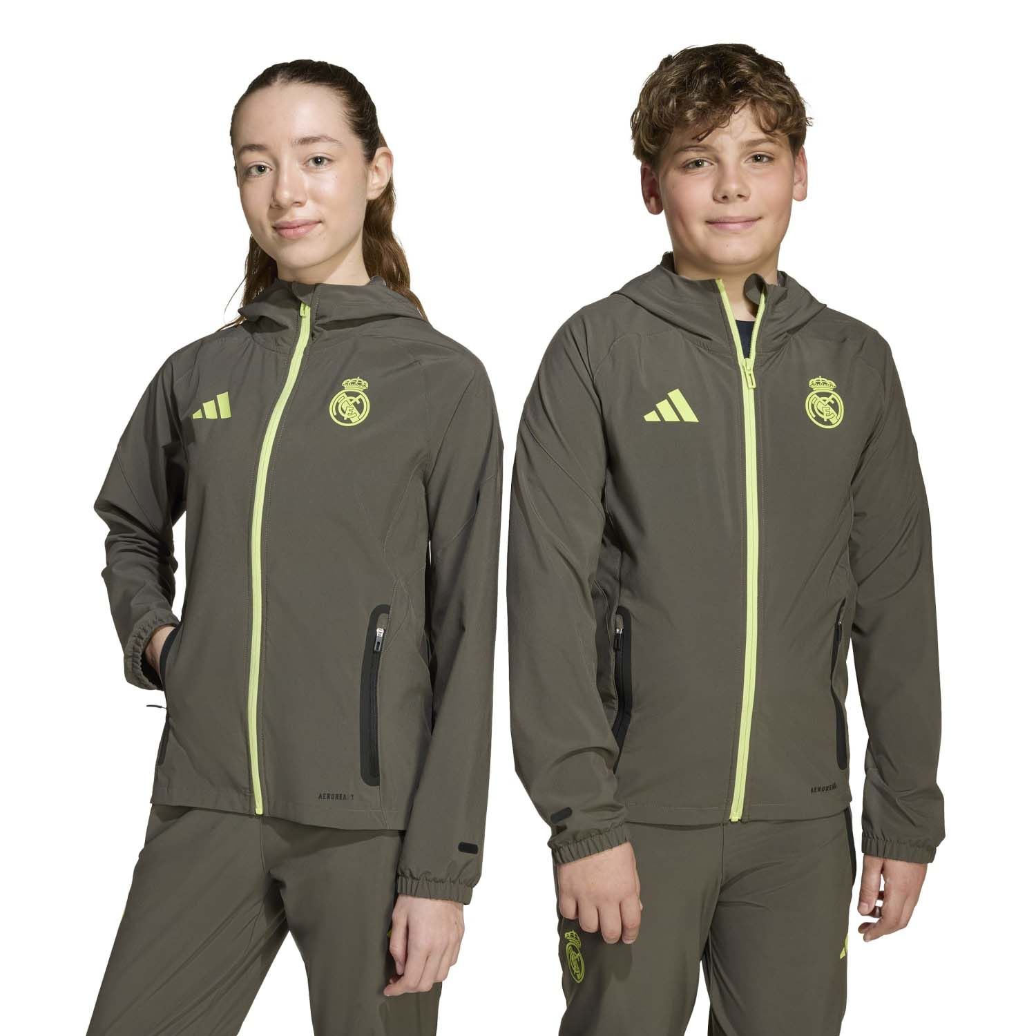 adidas Real Madrid Tiro 25 Competition Vis Tech Reisjack Kids