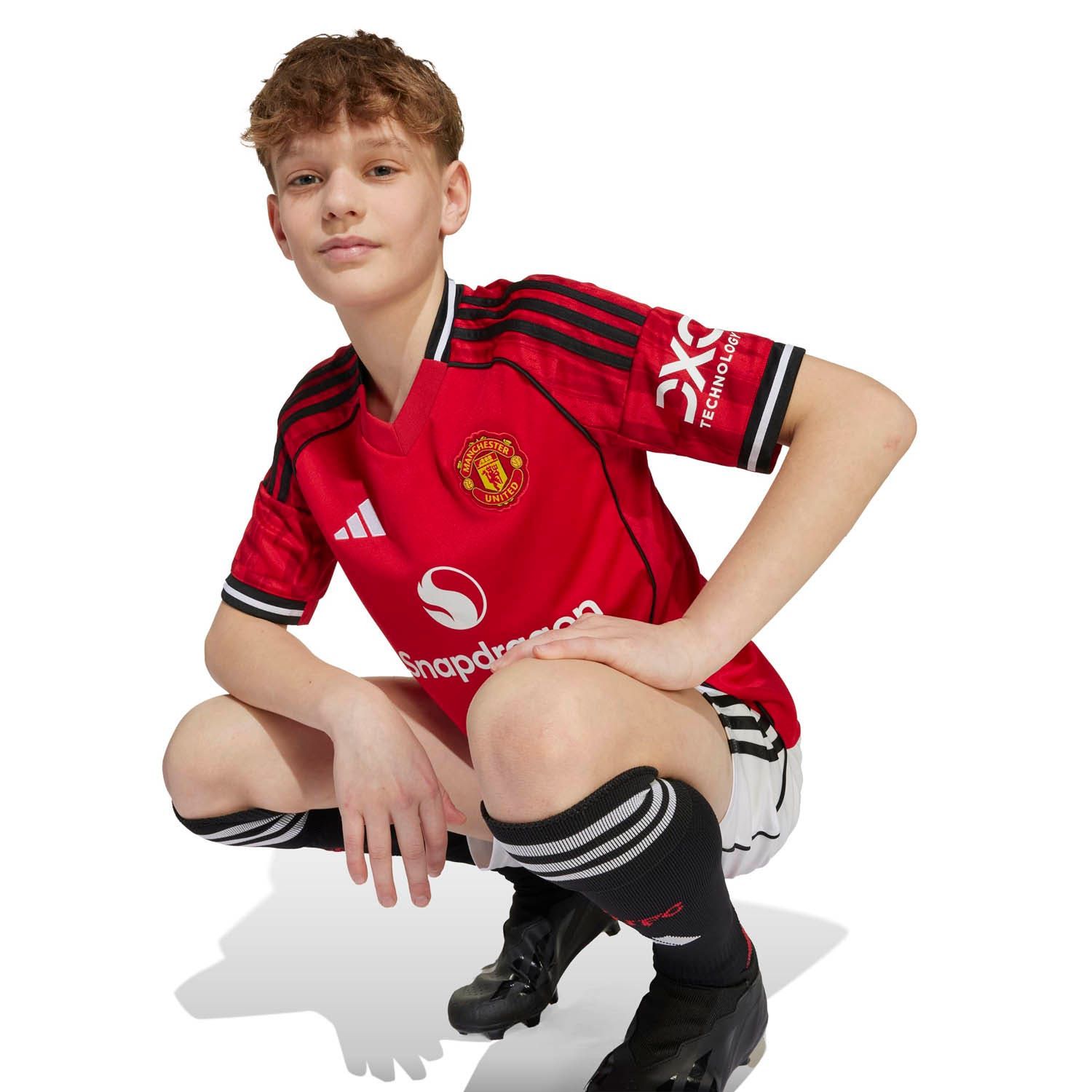 adidas Manchester United 25/26 Thuisshirt Kids
