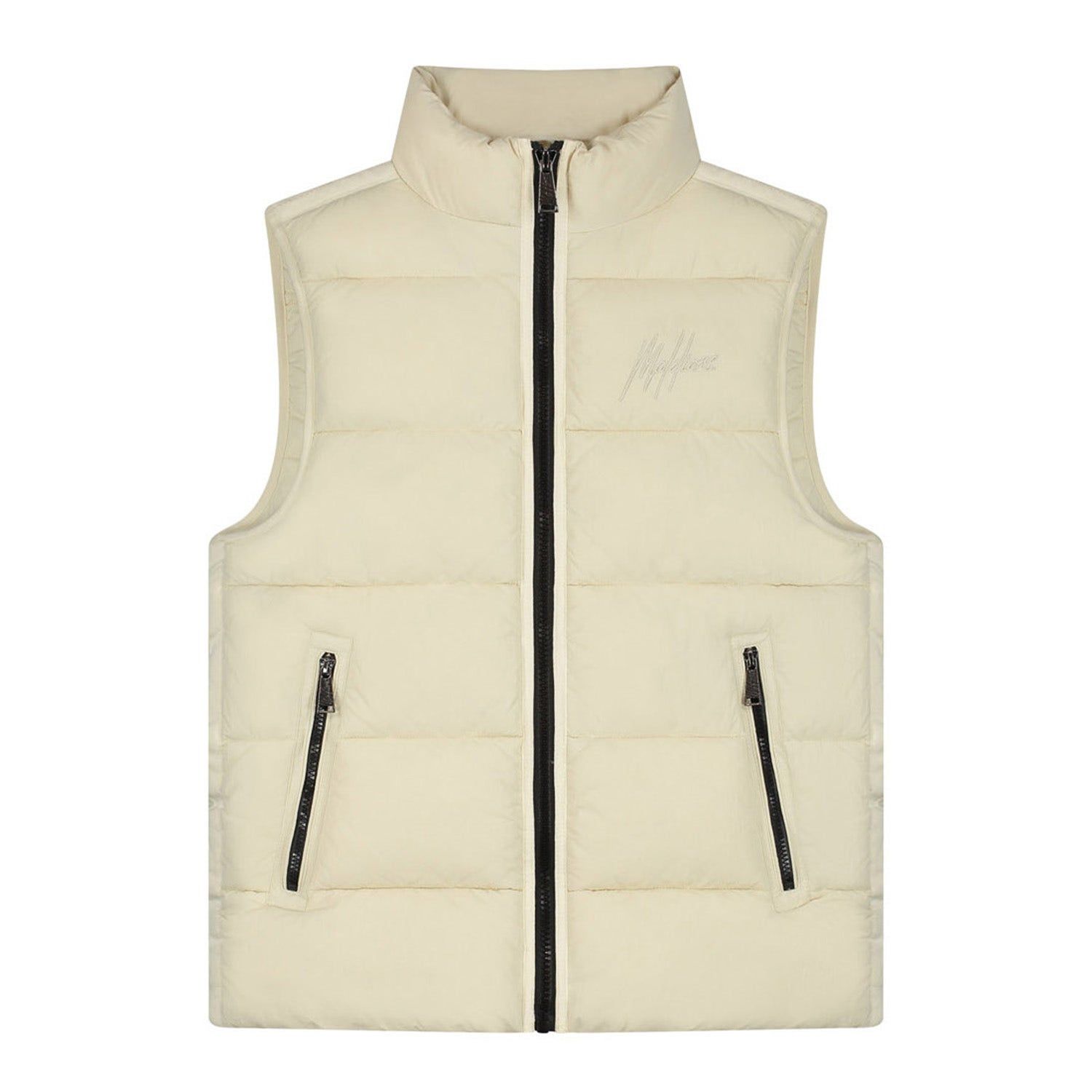 Malelions Matt Crinkle Padded Vest Heren