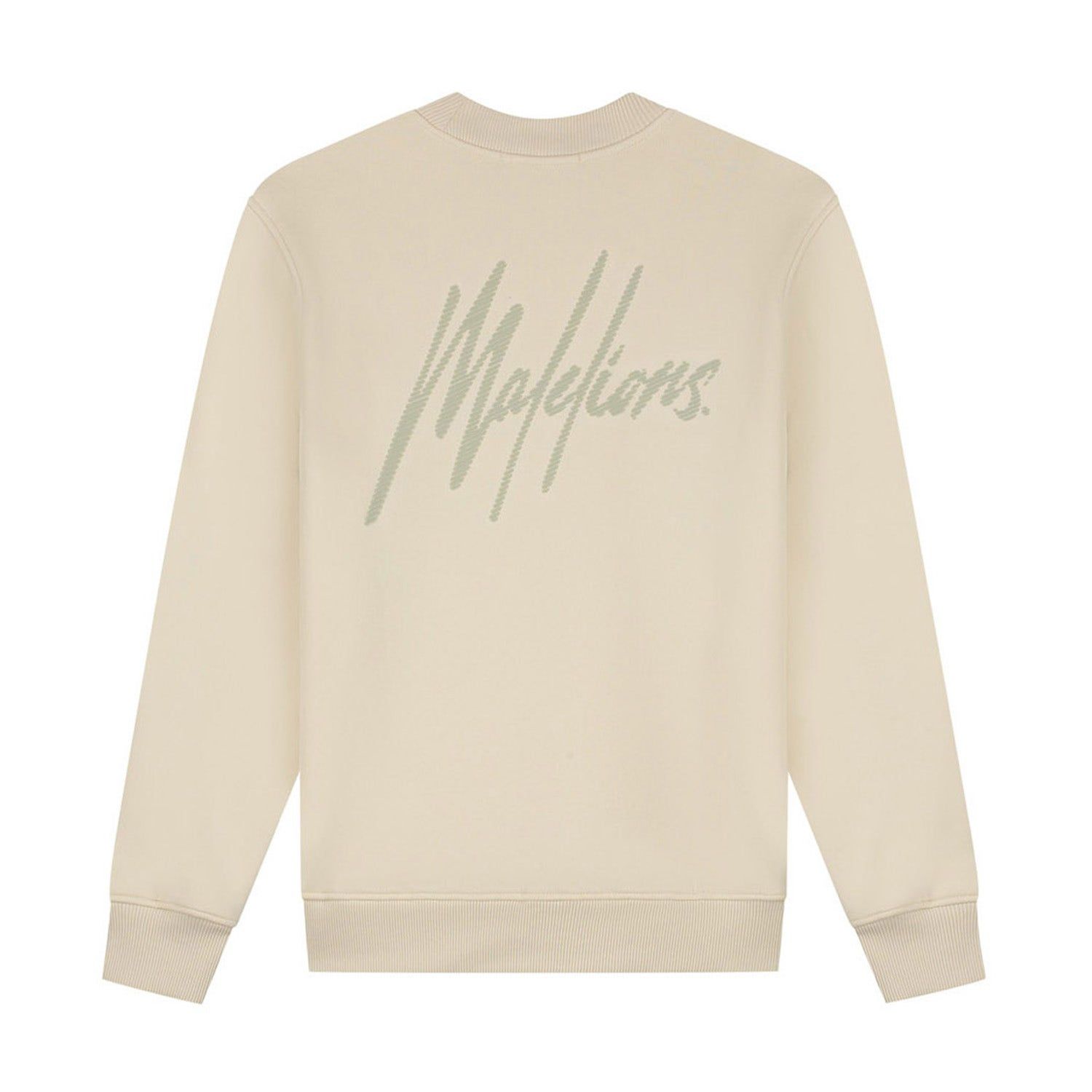 Malelions Striped Signature Sweater Heren