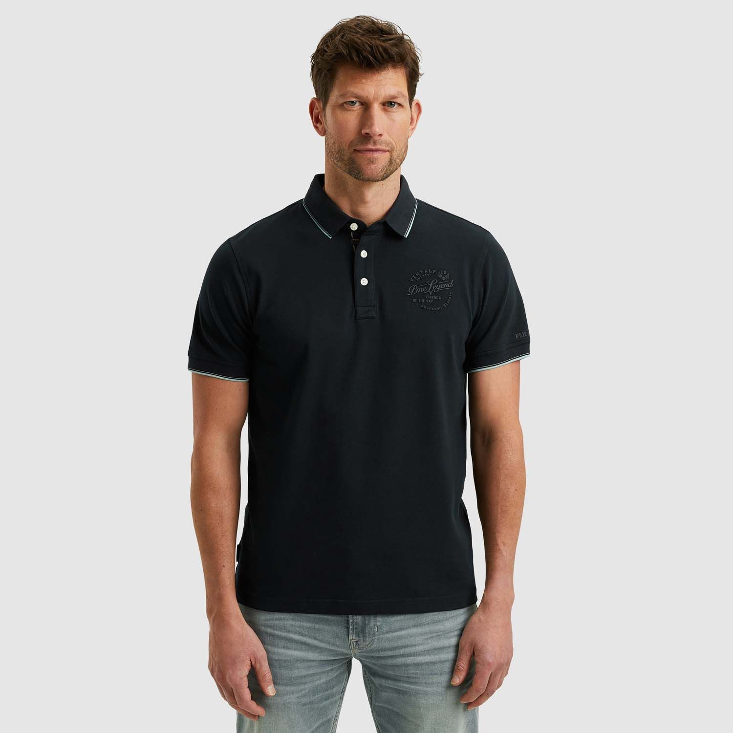 PME Legend Short Sleeve Polo Piqué 