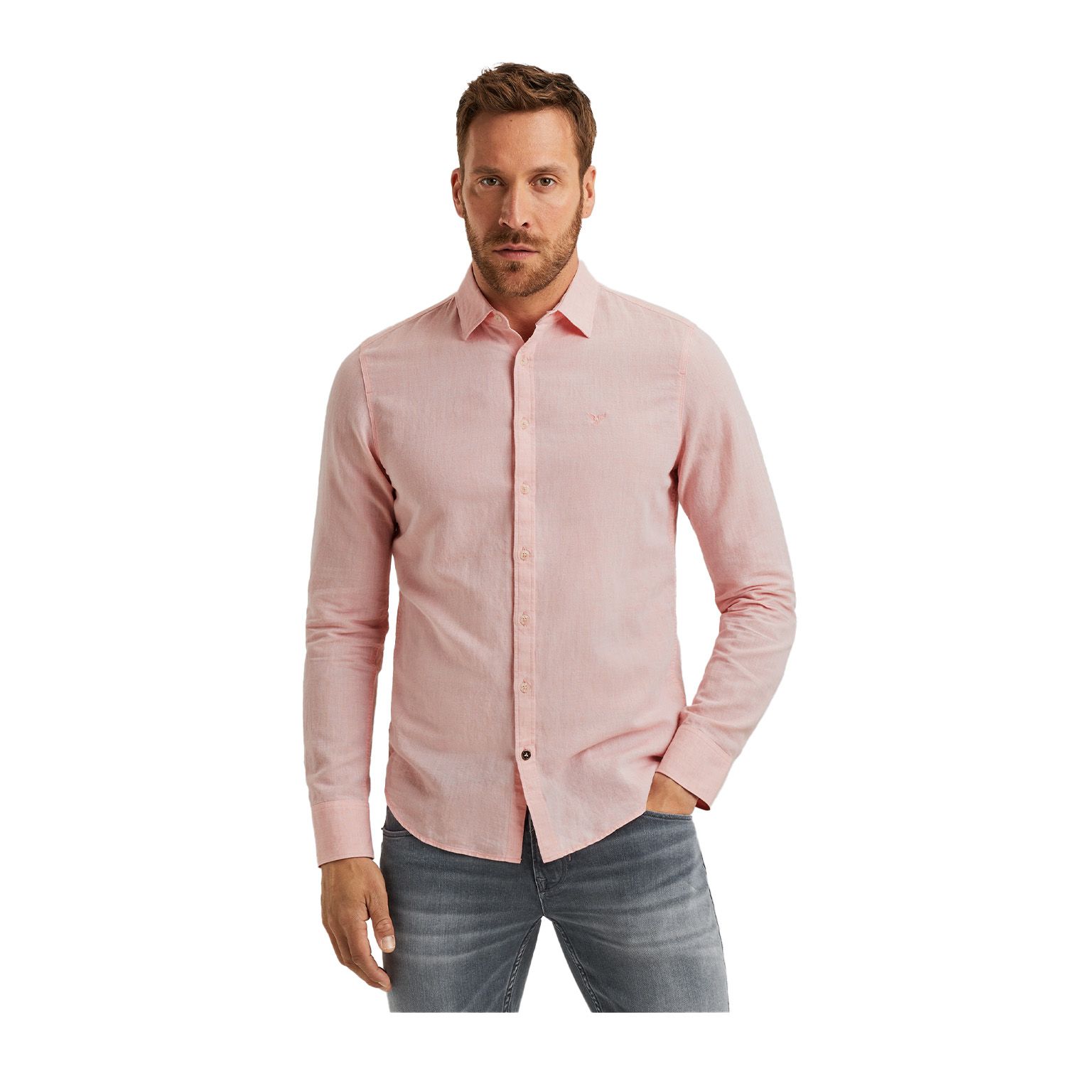 PME Legend Long Sleeve Shirt Linen