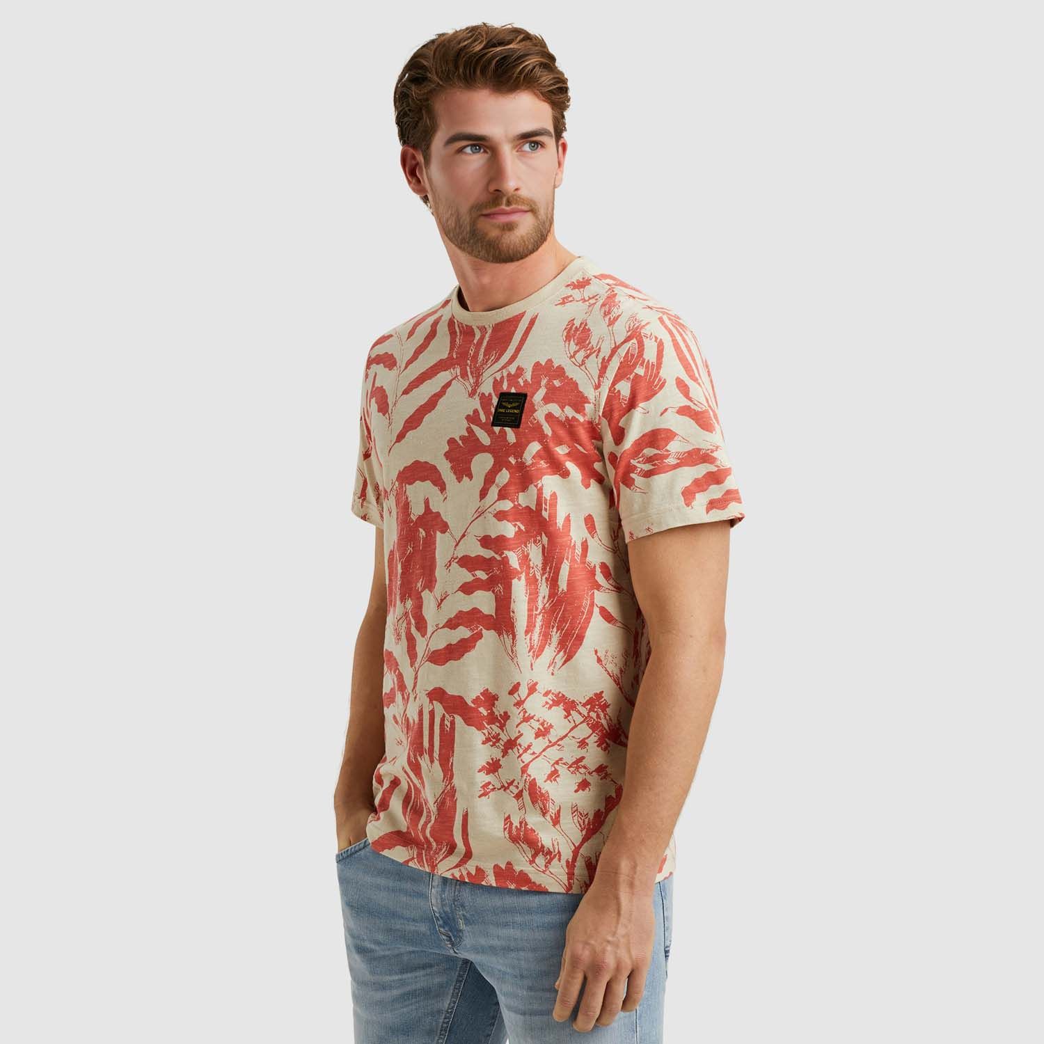 PME Legend Short Sleeve R-Neck Slub Jersey