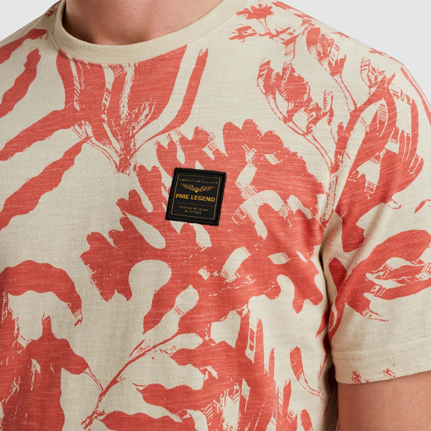 PME Legend Short Sleeve R-Neck Slub Jersey