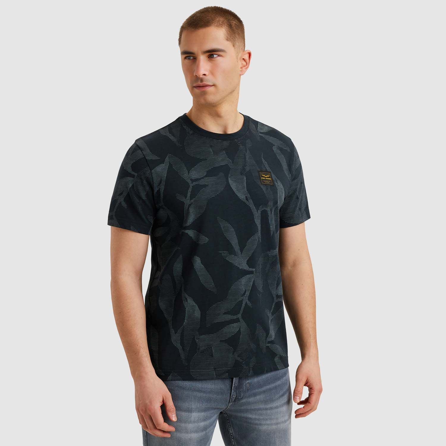 PME Legend Short Sleeve R-Neck Slub Jersey