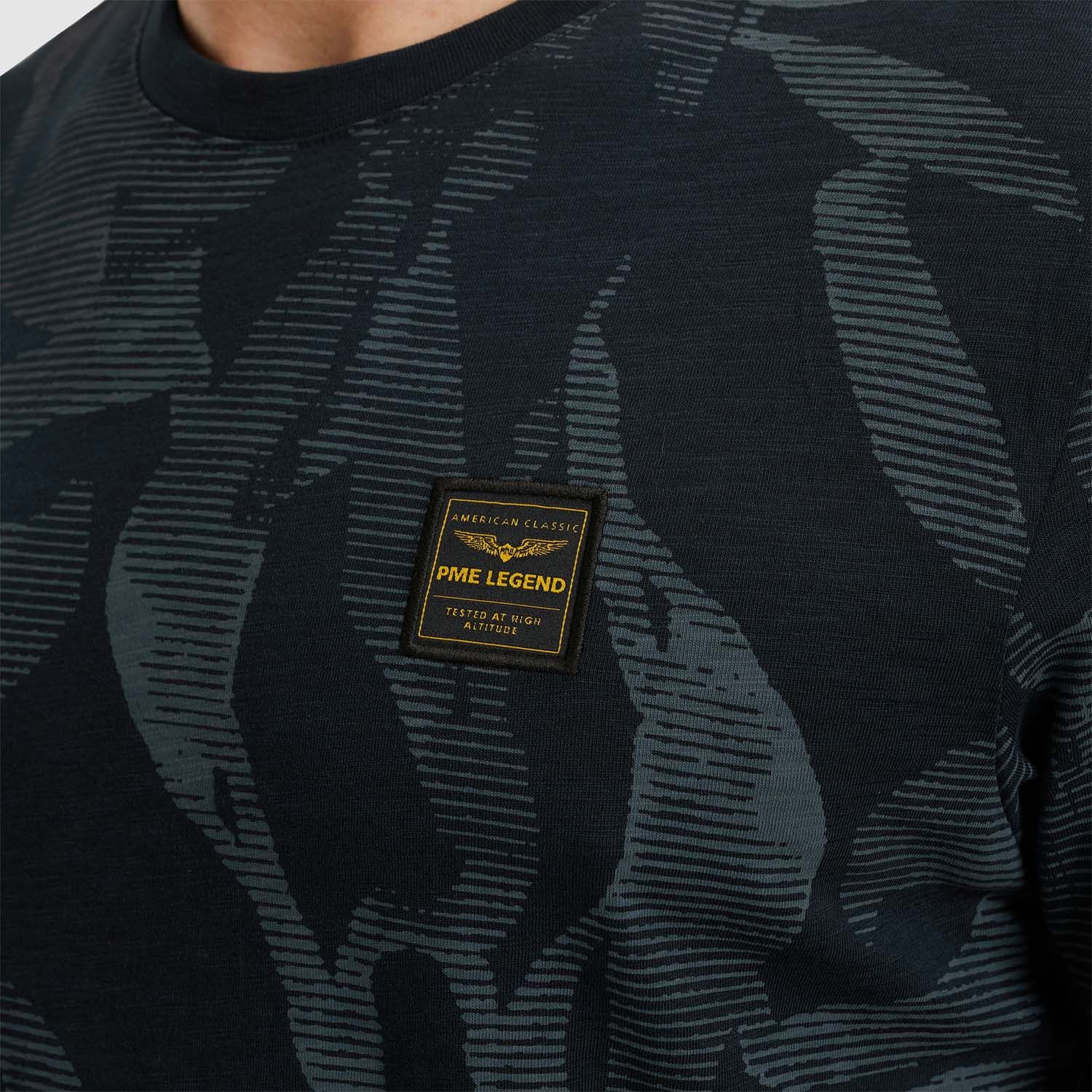PME Legend Short Sleeve R-Neck Slub Jersey