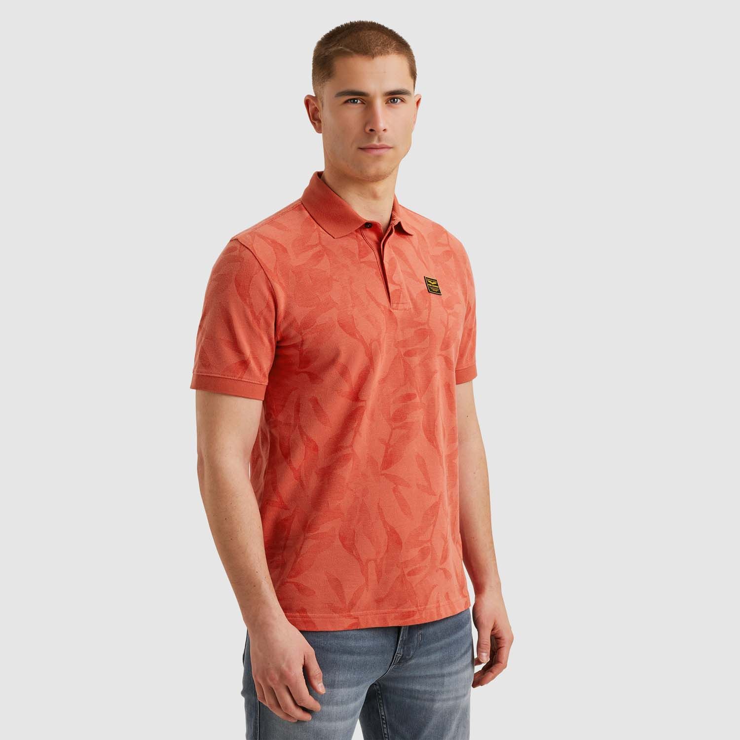 PME Legend Short Sleeve Two Tone Polo Piqué