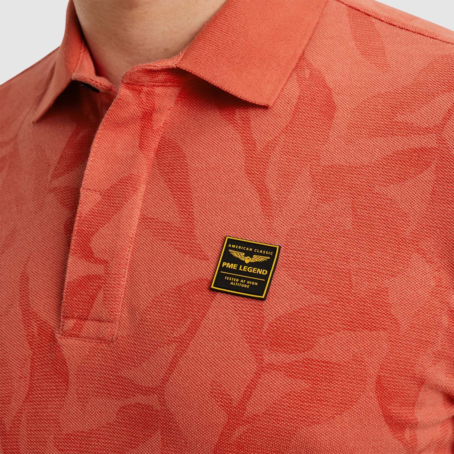 PME Legend Short Sleeve Two Tone Polo Piqué