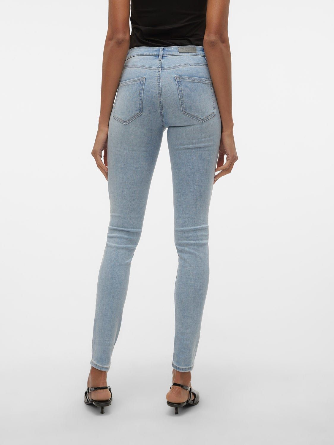 Vero Moda Mid Rise Skinny Fit Jeans