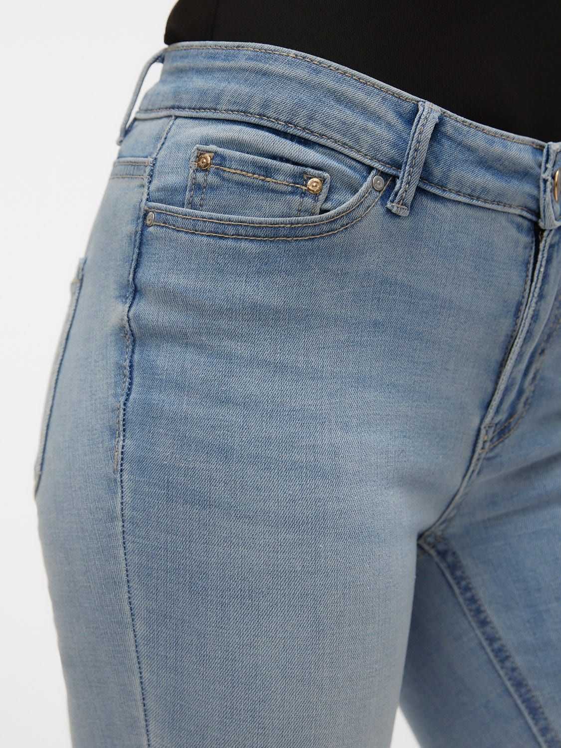 Vero Moda Mid Rise Skinny Fit Jeans