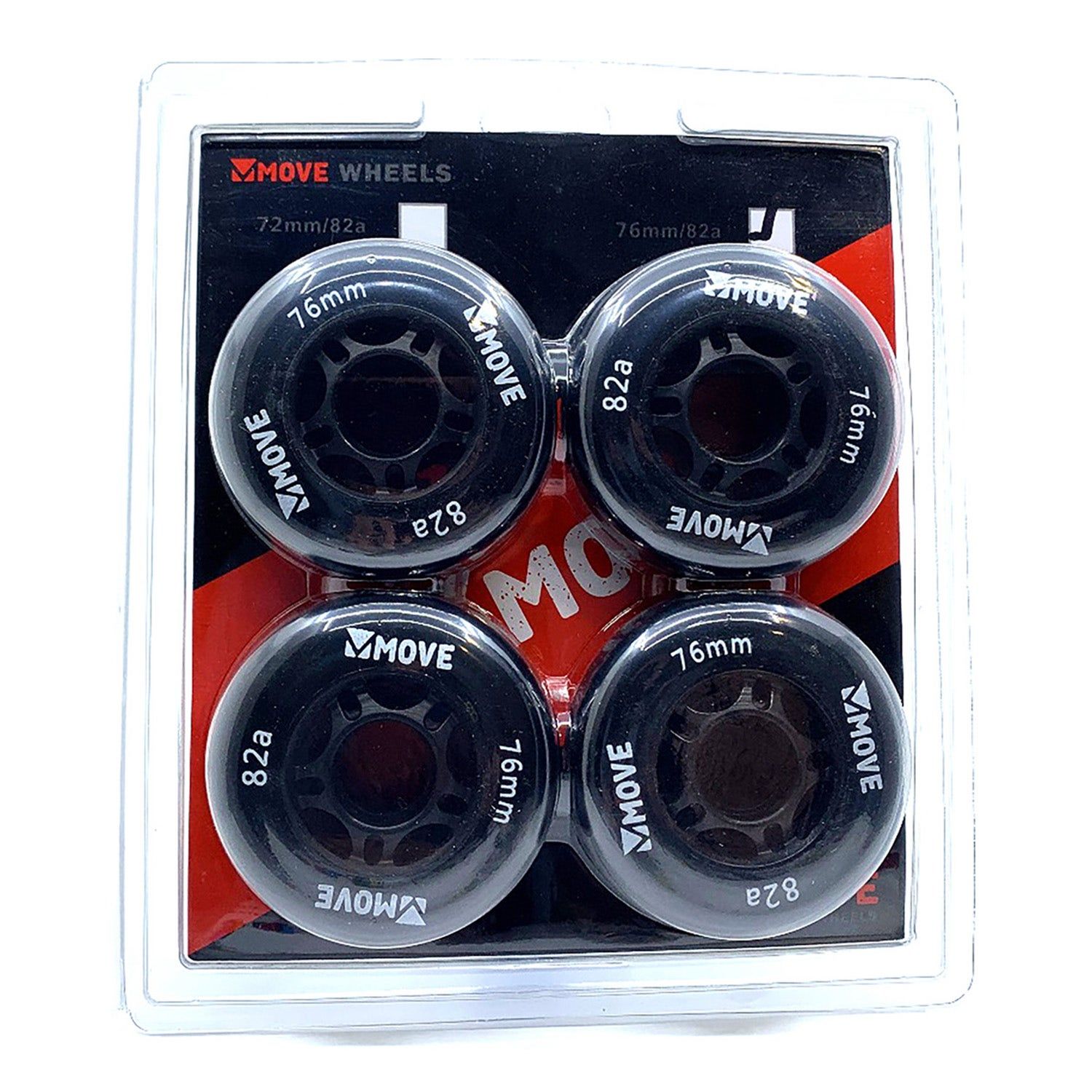 Move 76mm Wieltjes 4-Pack