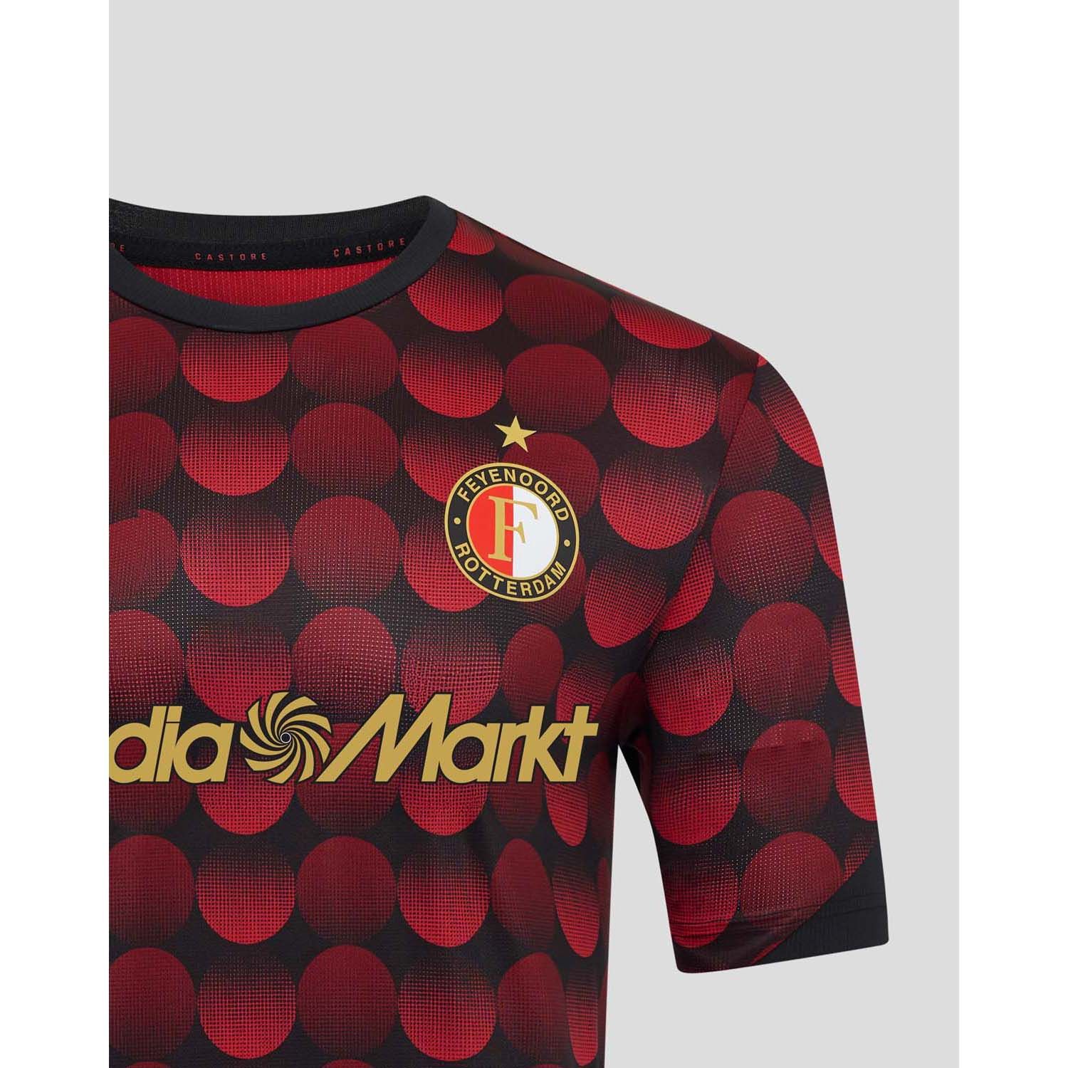 Castore Feyenoord Pre-Match Thuisshirt Kids