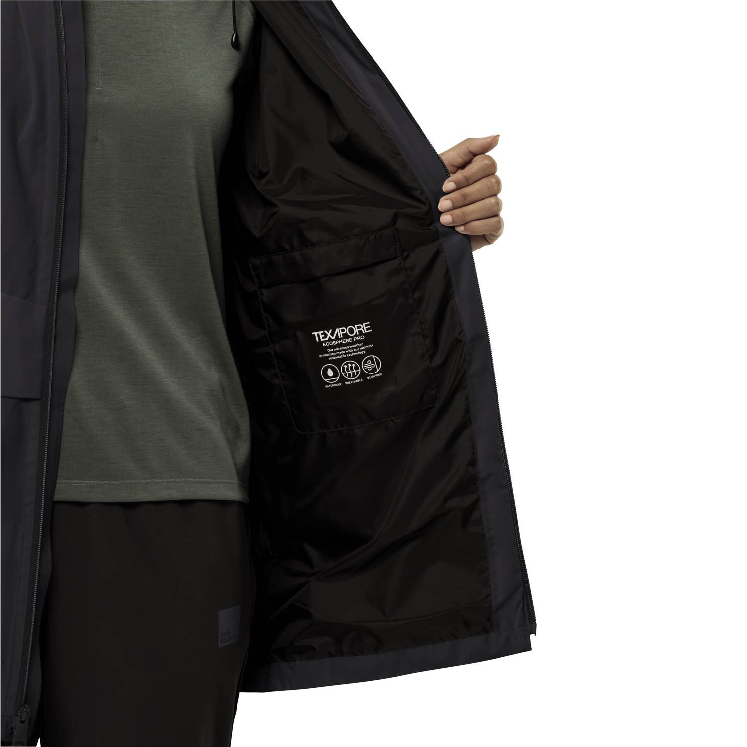 Jack Wolfskin Mainkai Long Jacket
