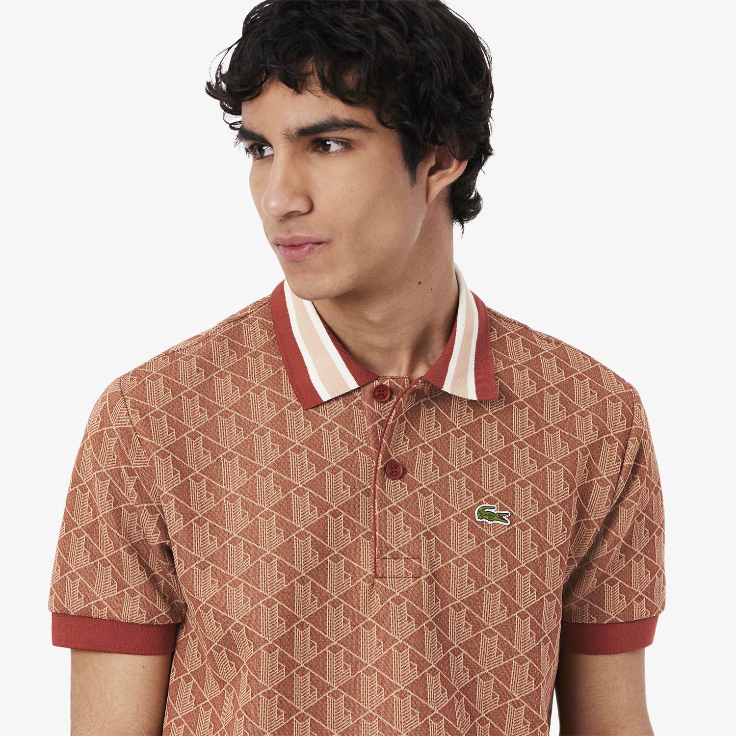 Lacoste Jacquard Poloshirt