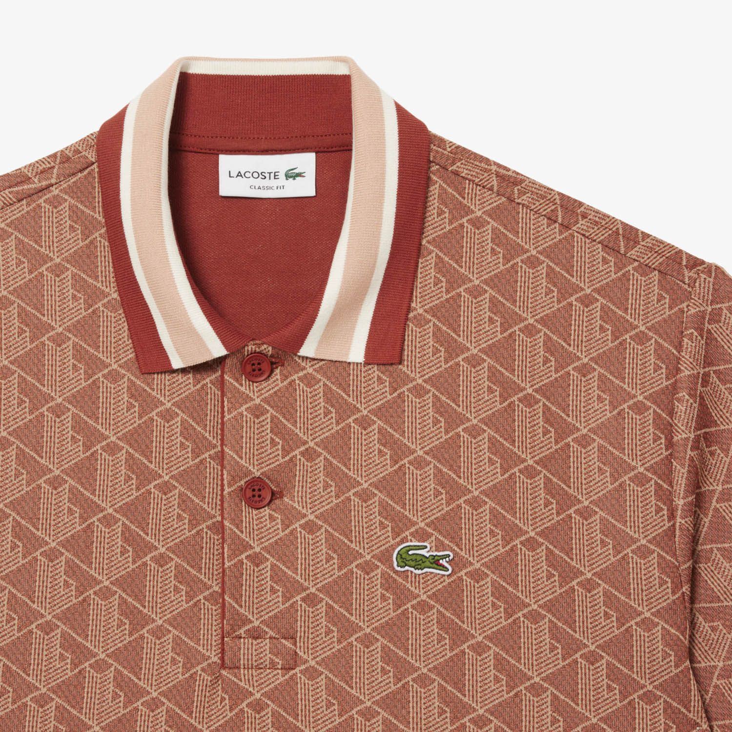 Lacoste Jacquard Poloshirt