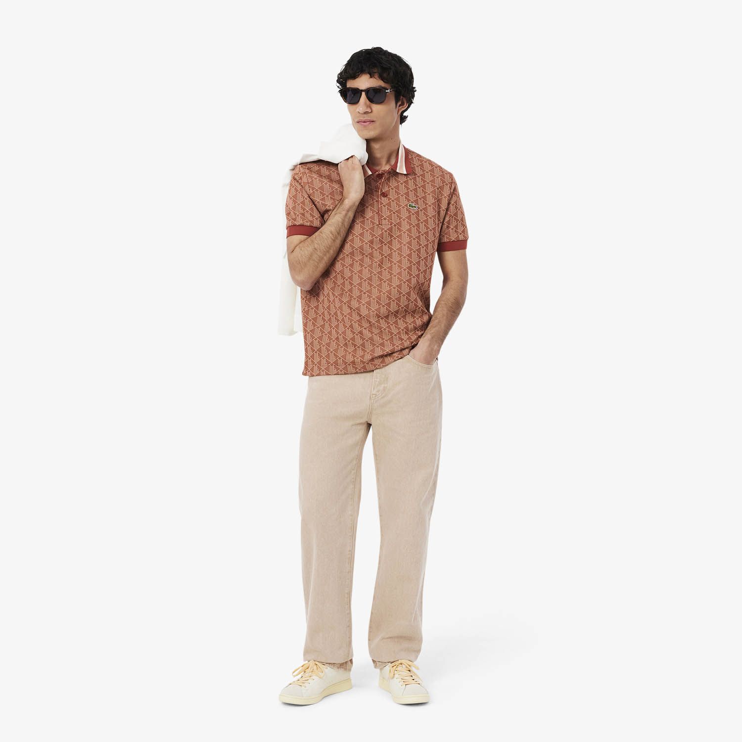 Lacoste Jacquard Poloshirt