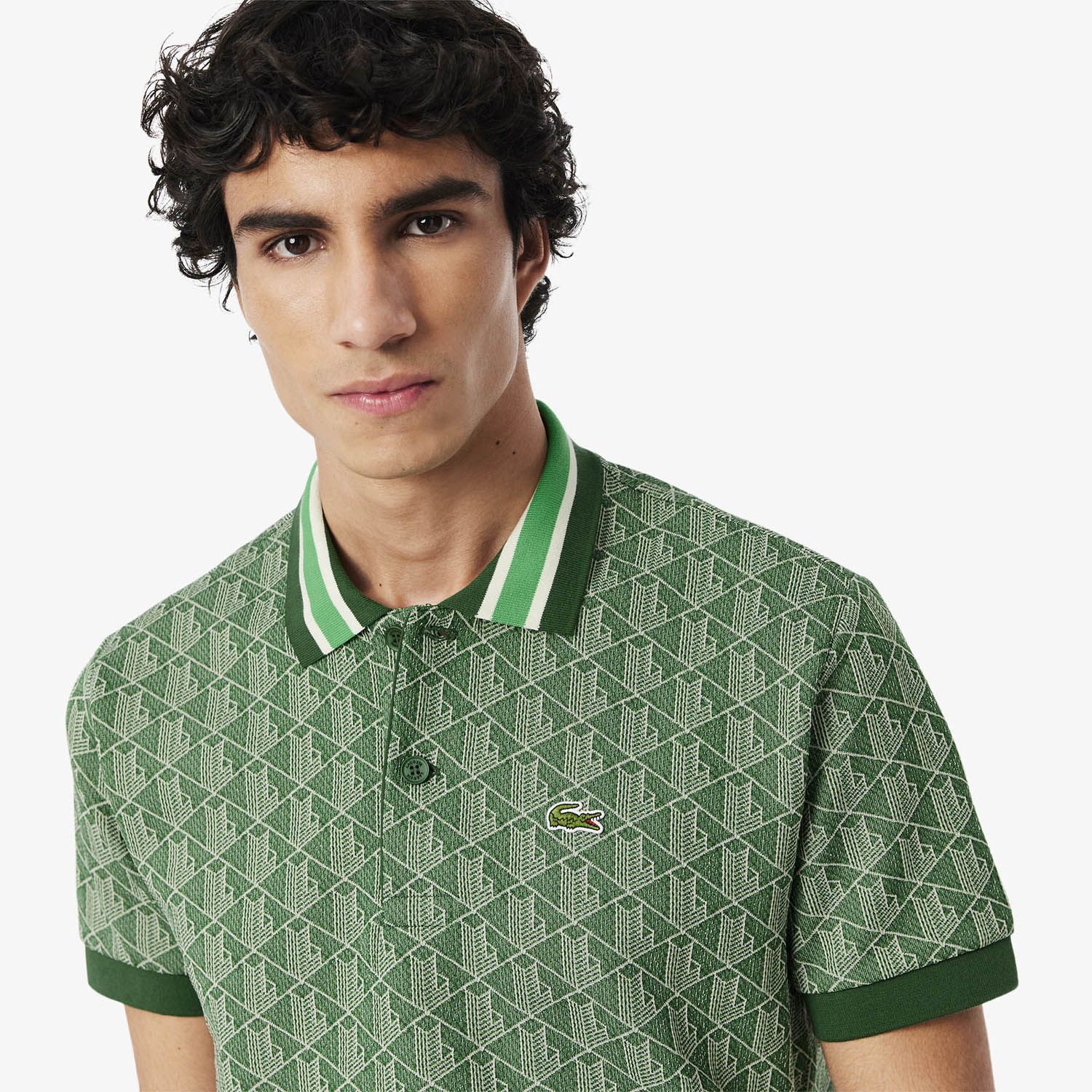 Lacoste Jacquard Poloshirt
