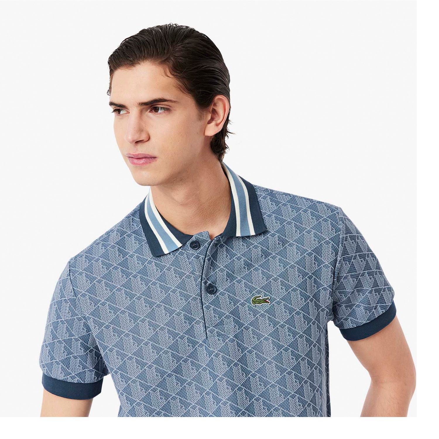 Lacoste Jacquard Poloshirt