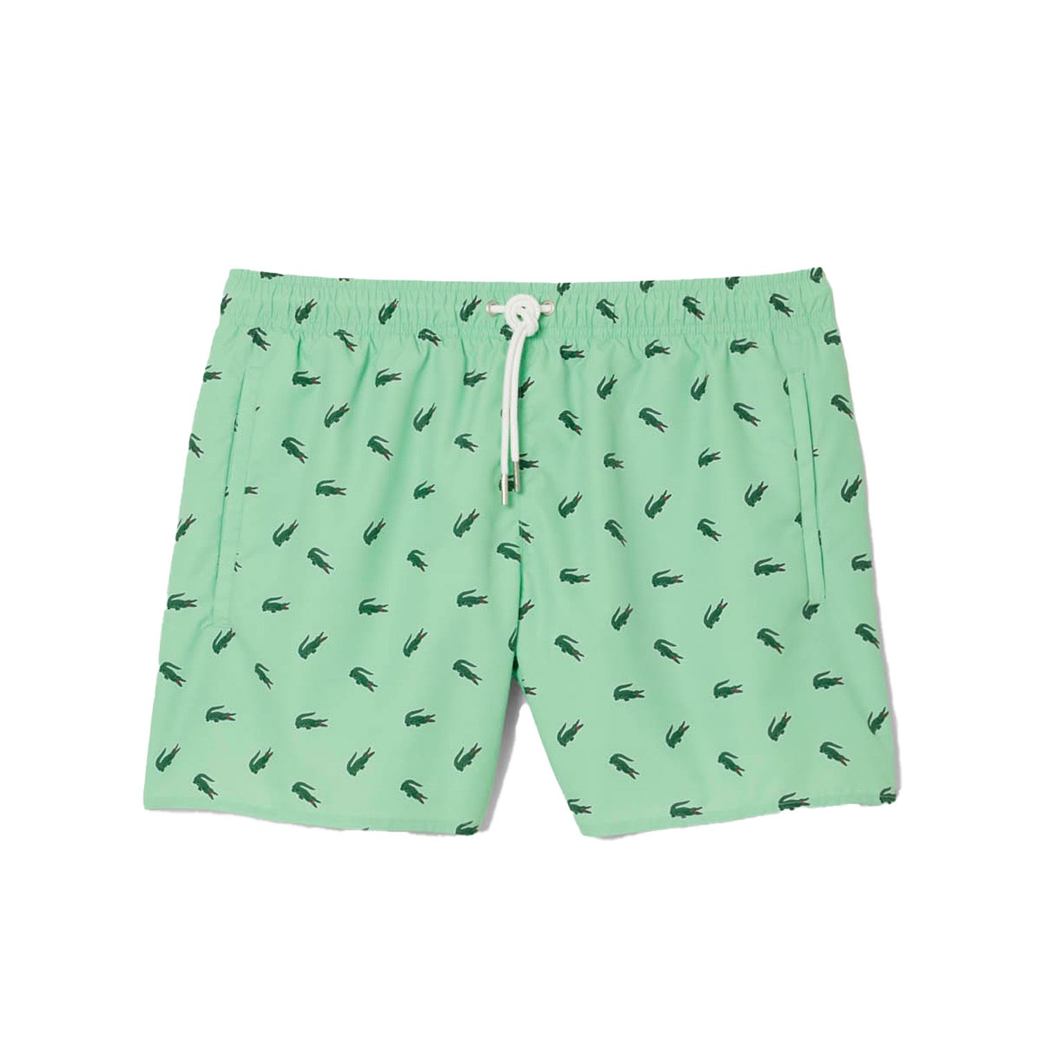 Lacoste Zwembroek Met Krokodillenprint