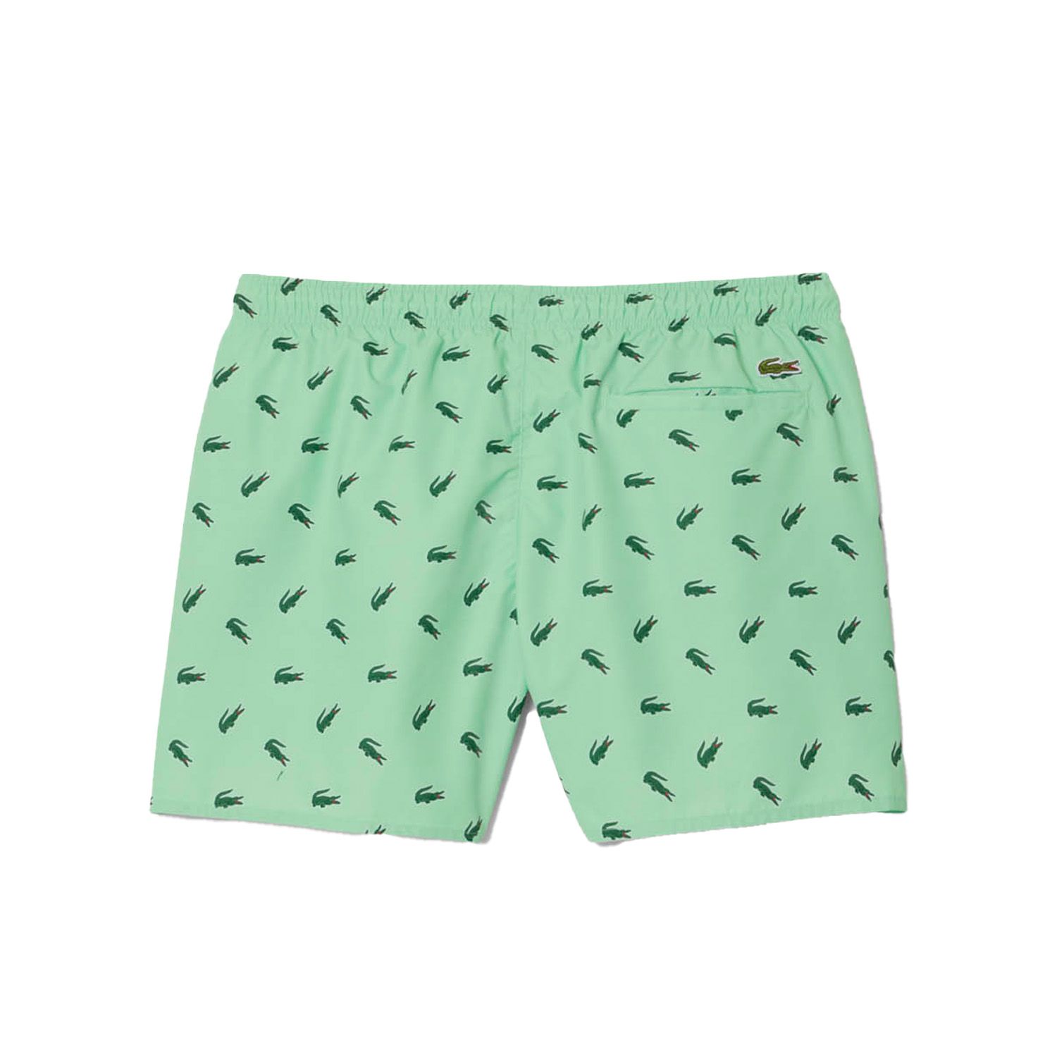 Lacoste Zwembroek Met Krokodillenprint