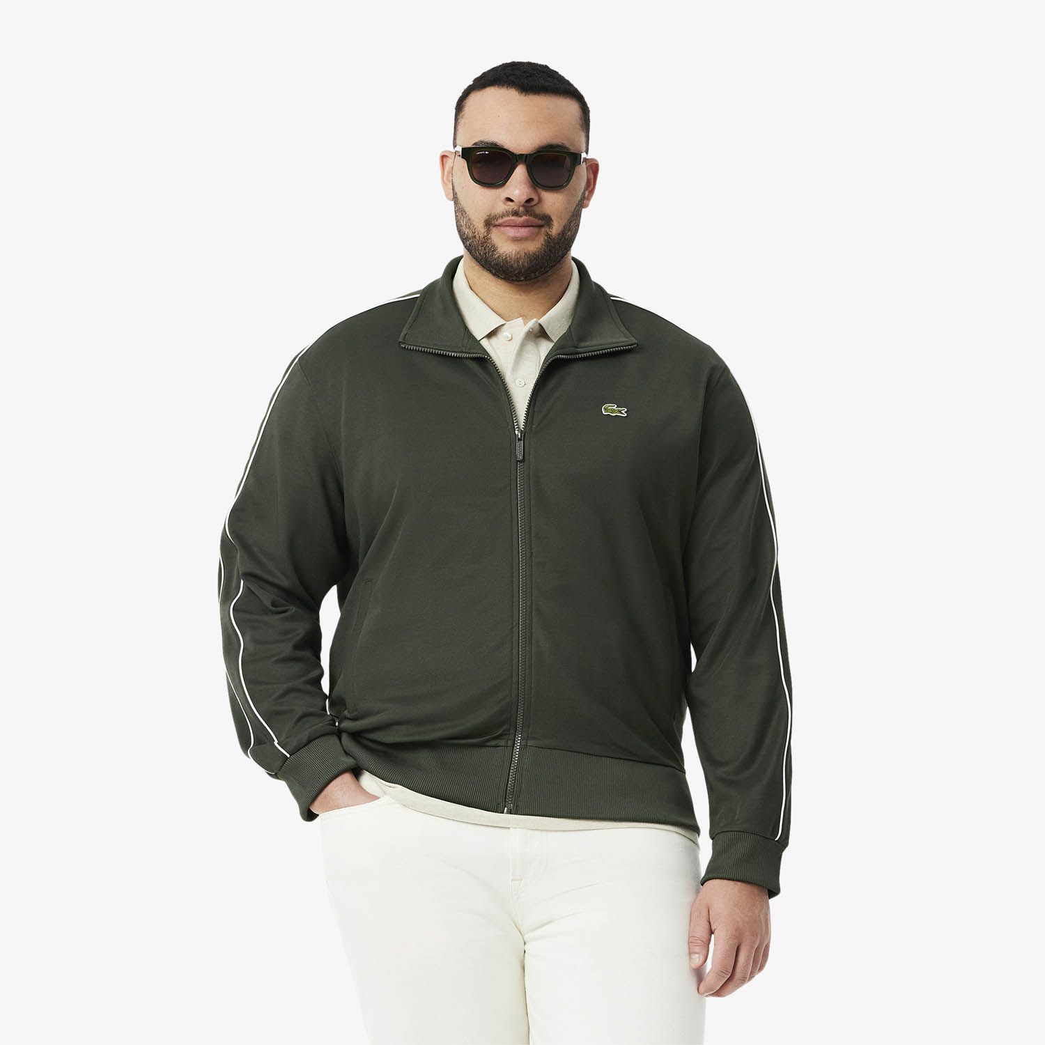 Lacoste Piqué Zip-Up Trackjack