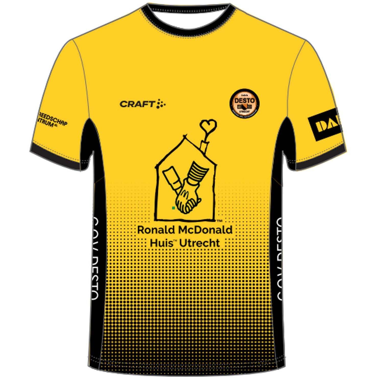 Craft COV Desto Keepersshirt Korte Mouw Away Heren
