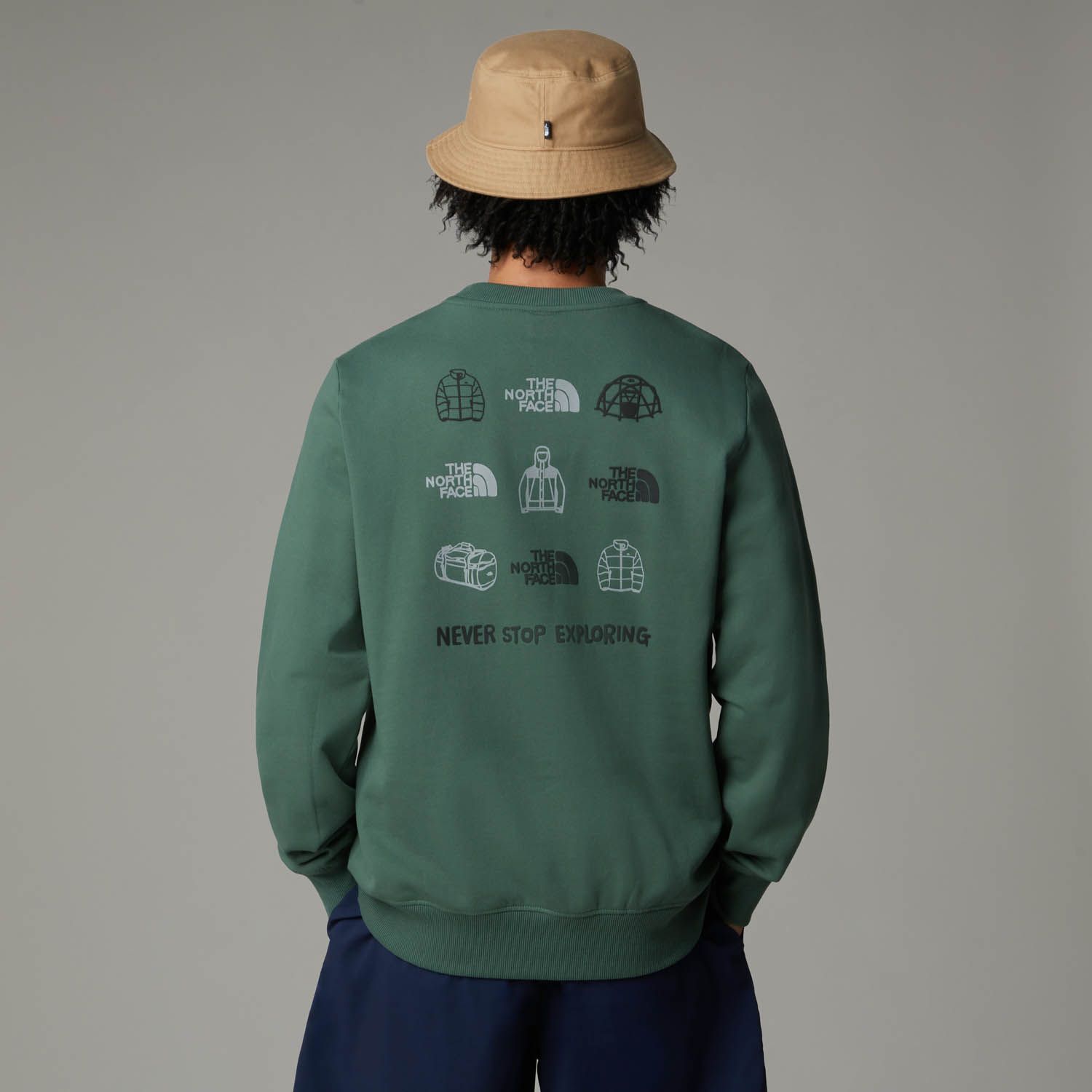 The North Face Outdoor Graphic Sweatshirt Dames