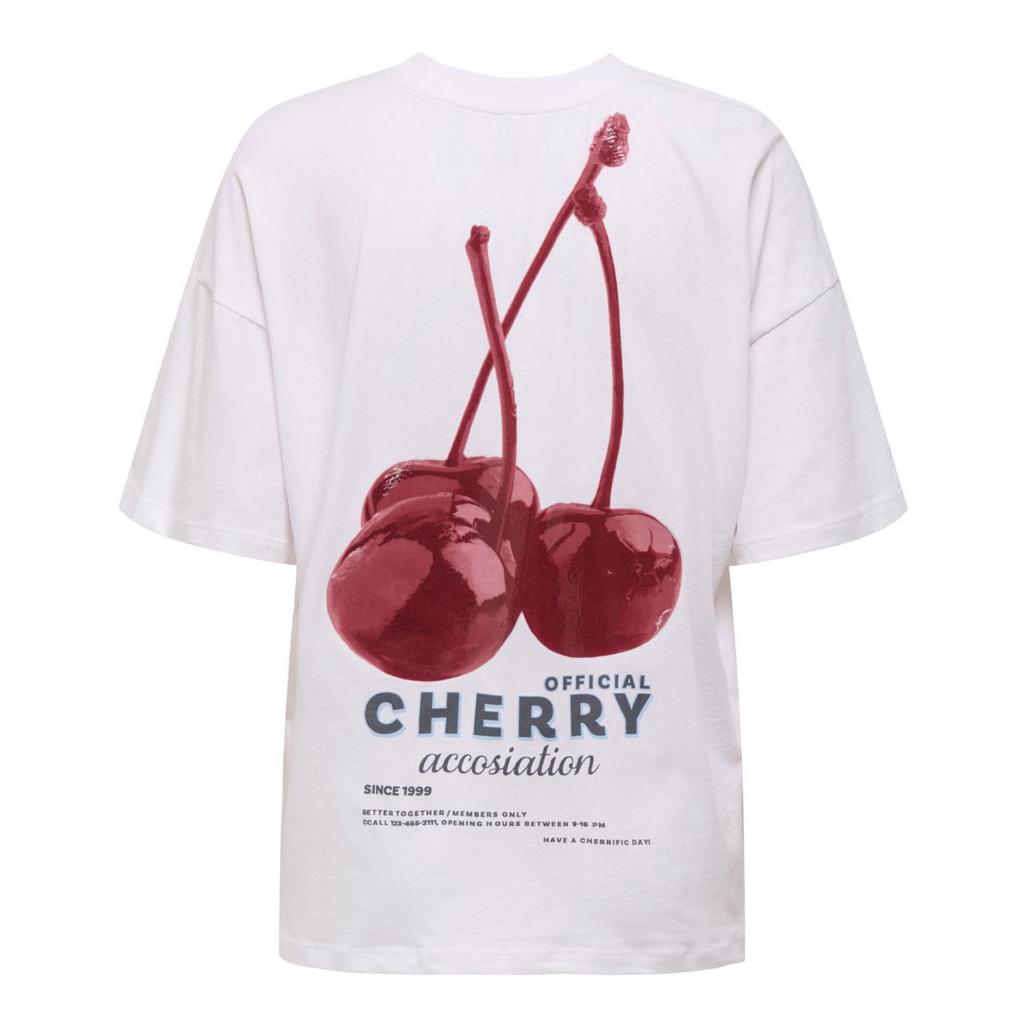 ONLY Carrie Cherry Top