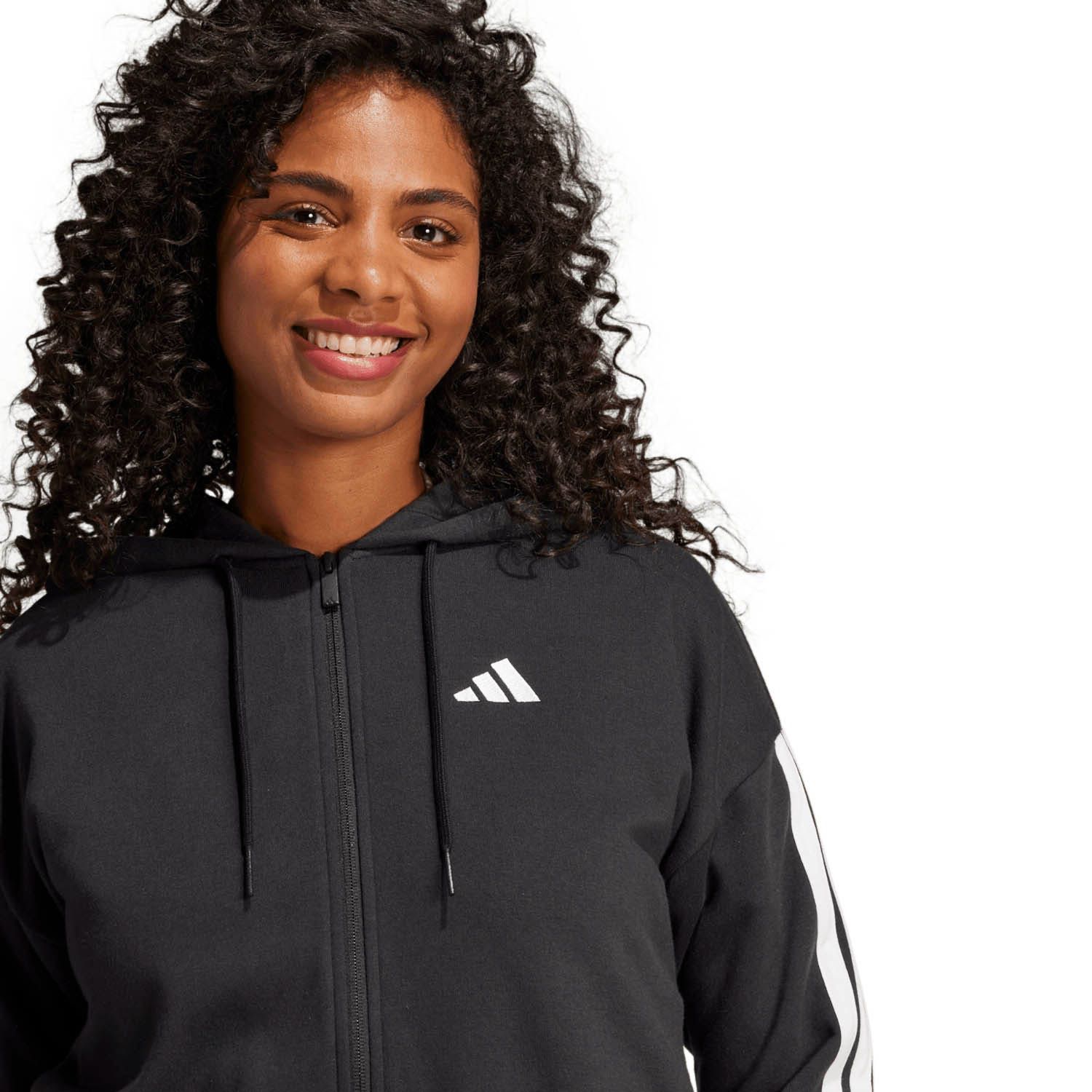 adidas Essentials 3-Stripes French Terry Ritshoodie