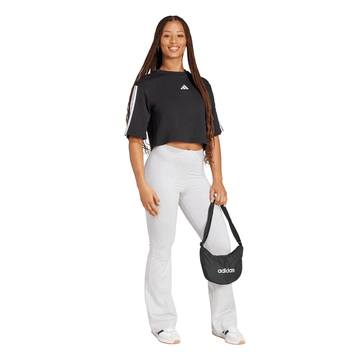 adidas Essentials 3-Stripes Cotton Loose T-shirt Dames