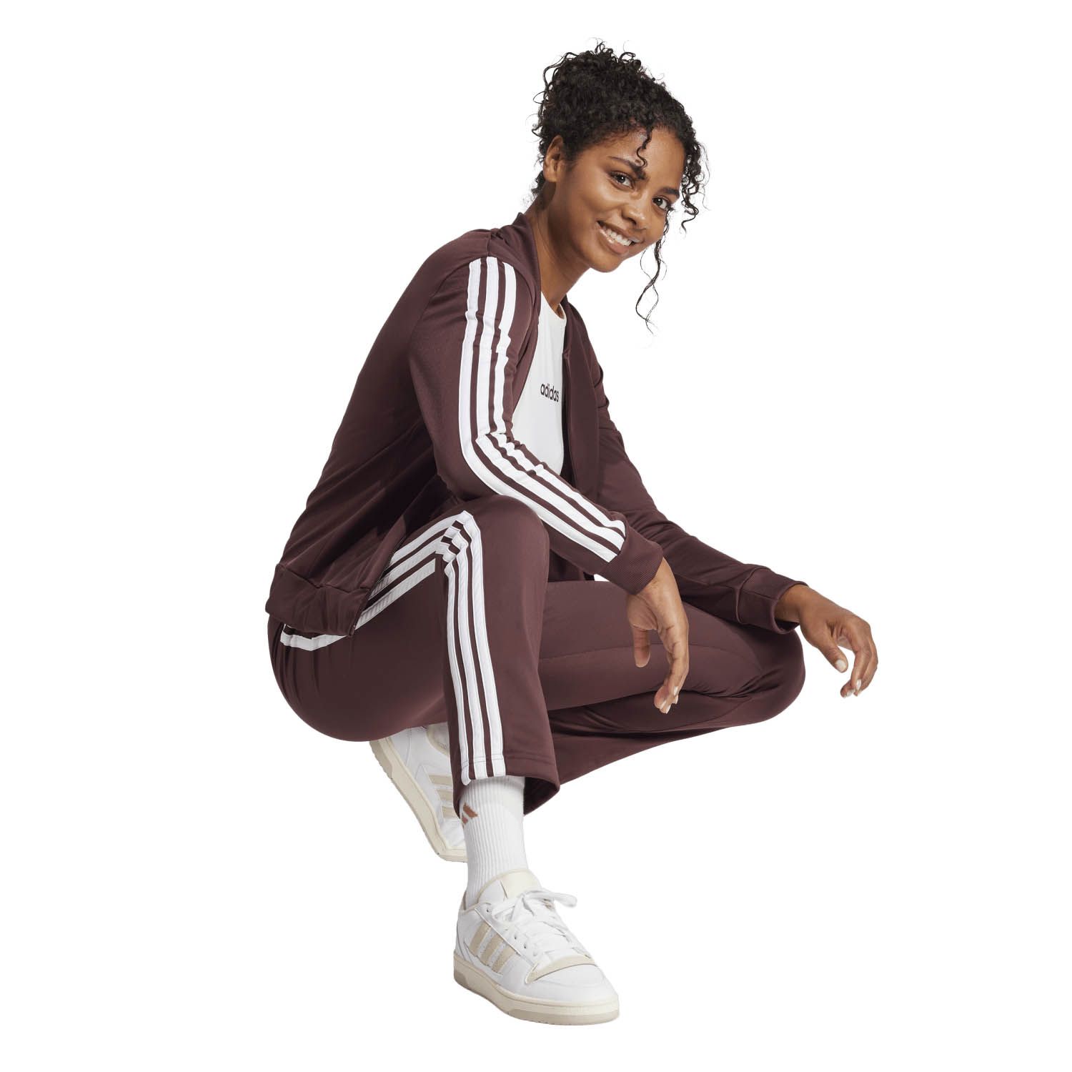 adidas Essentials 3-Stripes Trainingspak Dames