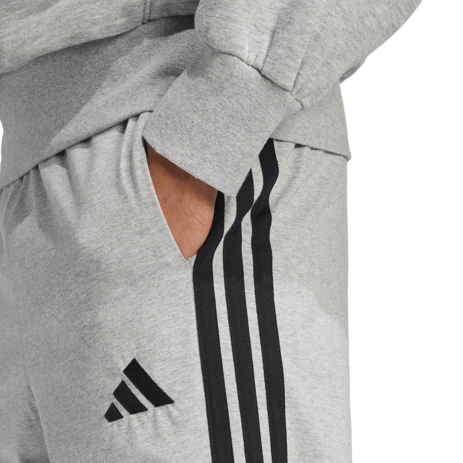 adidas Essentials 3-Stripes Single Jersey Heren