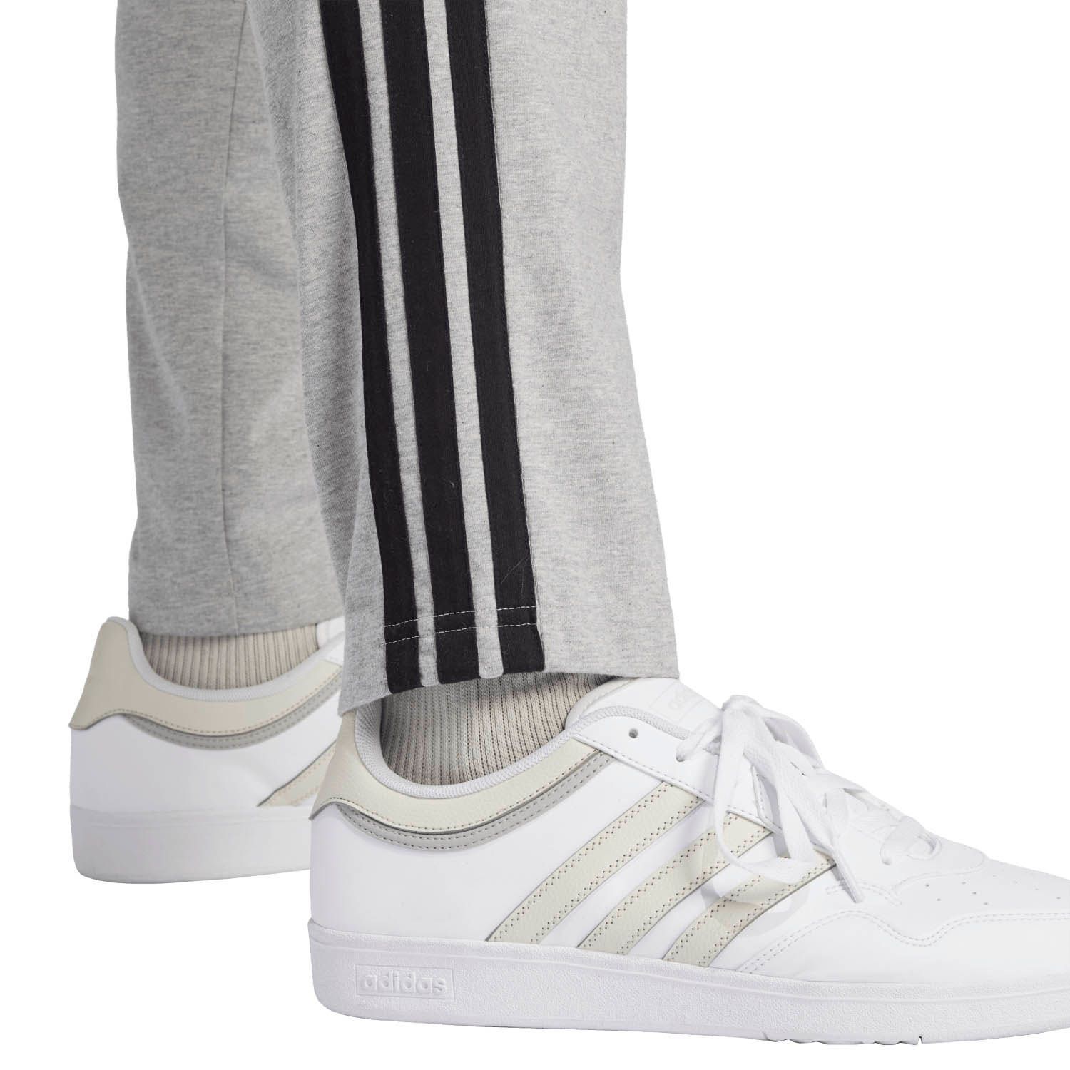adidas Essentials 3-Stripes Single Jersey Heren
