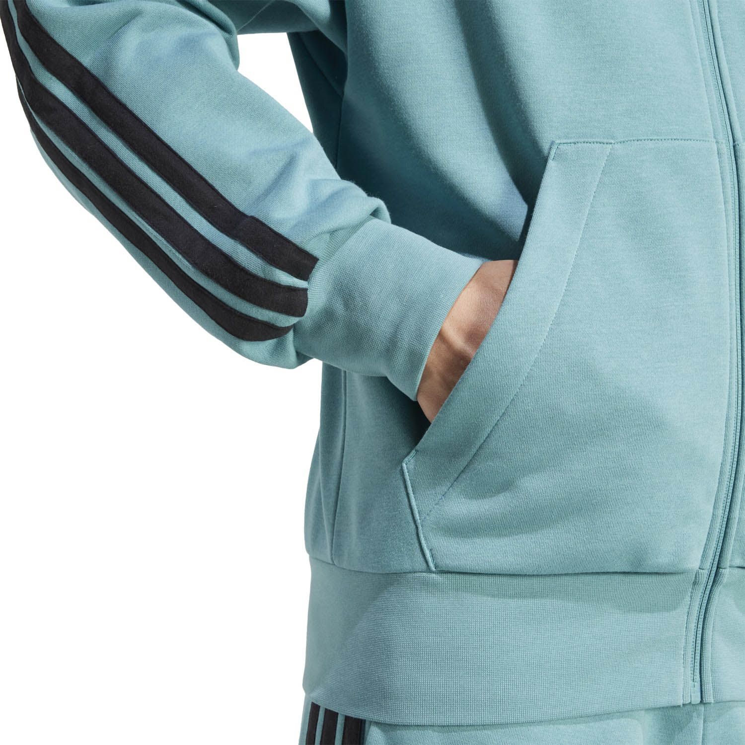 adidas Essentials 3-Stripes French Terry Ritshoodie