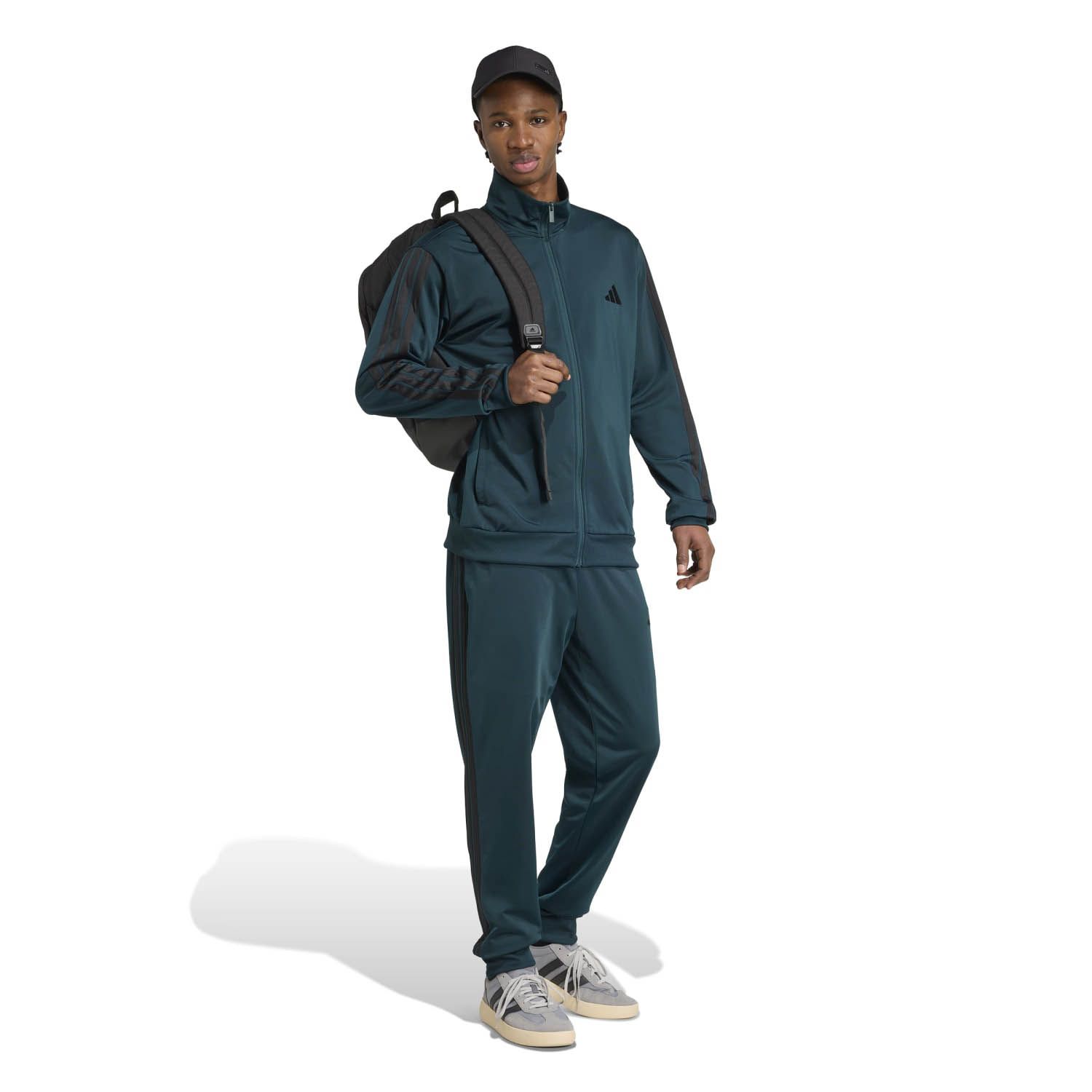 adidas Sportswear Basic 3-Stripes Tricot Trainingspak Heren